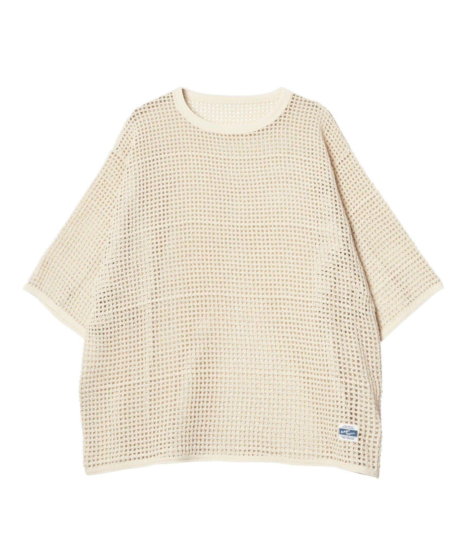 FREDY & GLOSTER(フレディ アンド グロスター) 【ARMY TWILL】Cotton Mesh Tee コットンメッシュTシャツ