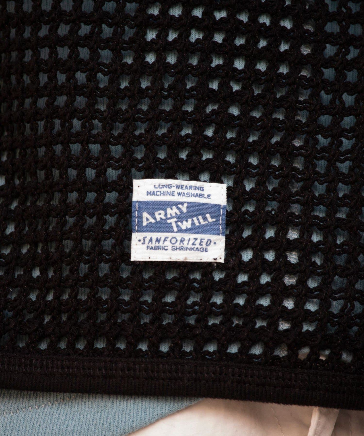 FREDY & GLOSTER(フレディ アンド グロスター) 【ARMY TWILL】Cotton Mesh Tee コットンメッシュTシャツ