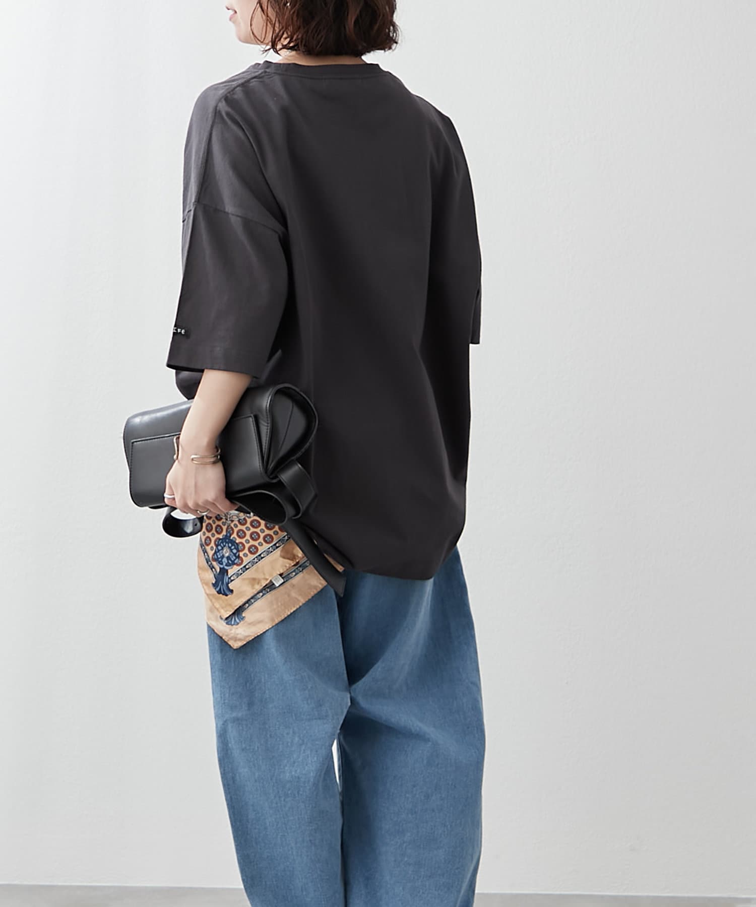 Remind me and forever(リマインドミーアンドフォーエバー) 【NUNIFE】スプレープリントTシャツ ユニセックス