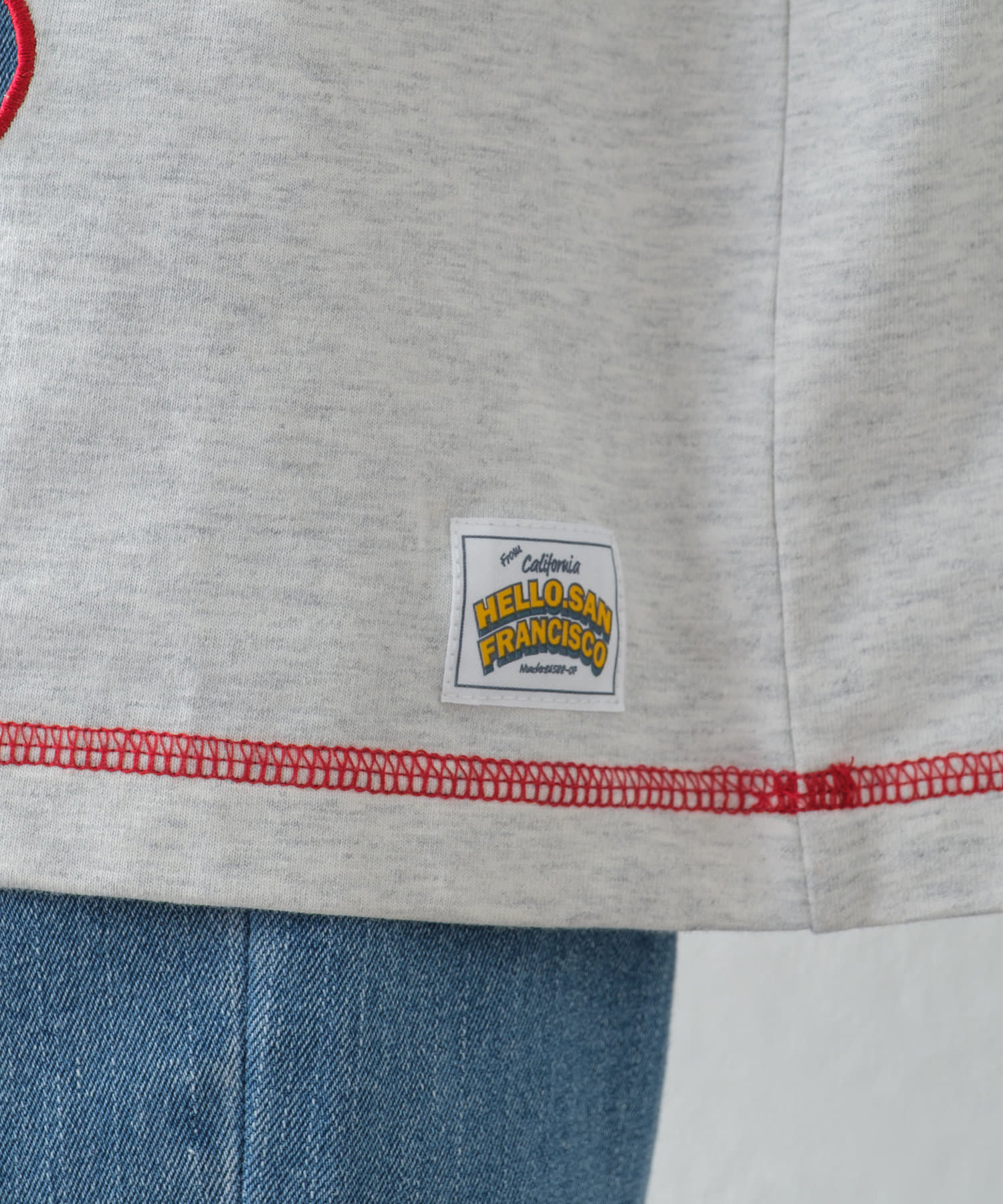 CIAOPANIC TYPY(チャオパニックティピー) 【HELLO.SANFRANCISCO】フラワーカットビッグTEE