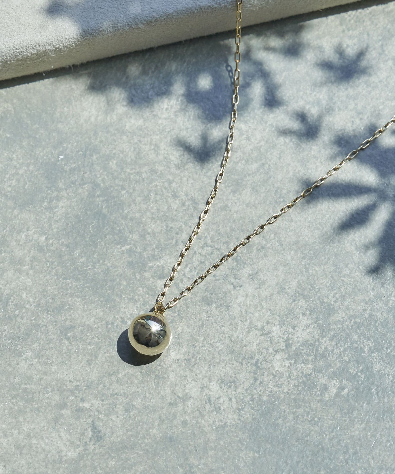 【rachan】ネックレス トップボールチェーンネックレス | Jena espace merveilleux