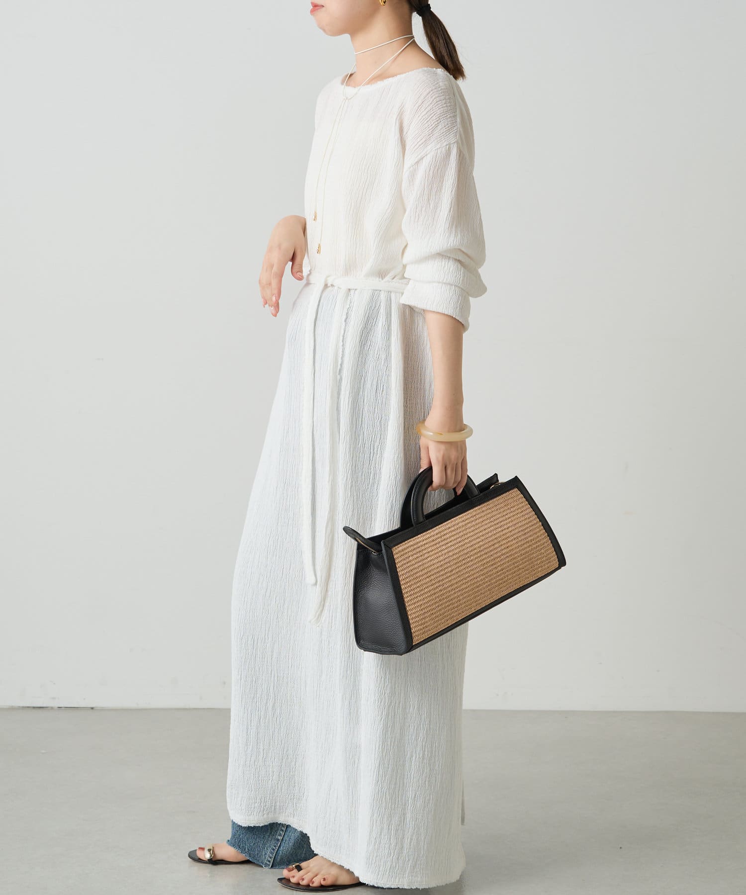 即納Loungedressラウンジドレス　リラックスカットワンピース　ブラウン 即納Loungedressラウンジドレス リラックスカットワンピース