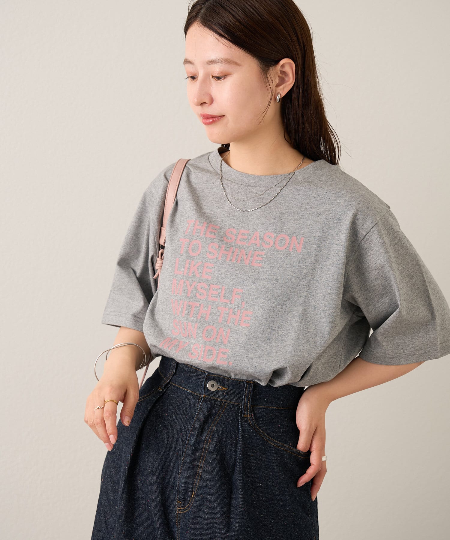 4色展開】B ロゴTEE | Kastane(カスタネ)レディース | PAL