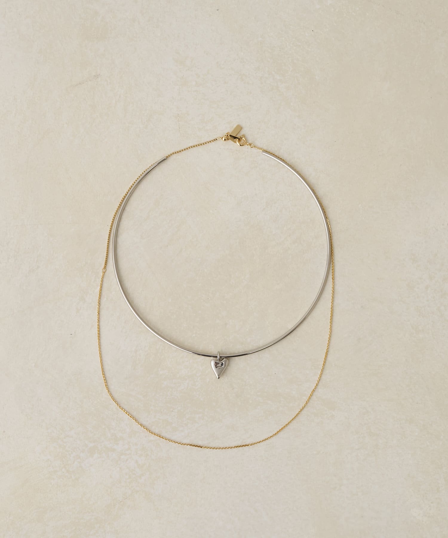 DISCOAT(ディスコート) 【GOLDY】プチハートネックカフSET