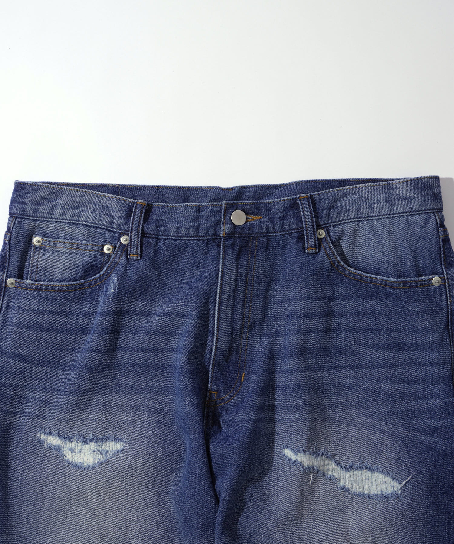 WHO'S WHO gallery】クラッシュワイドデニム | OUTLET