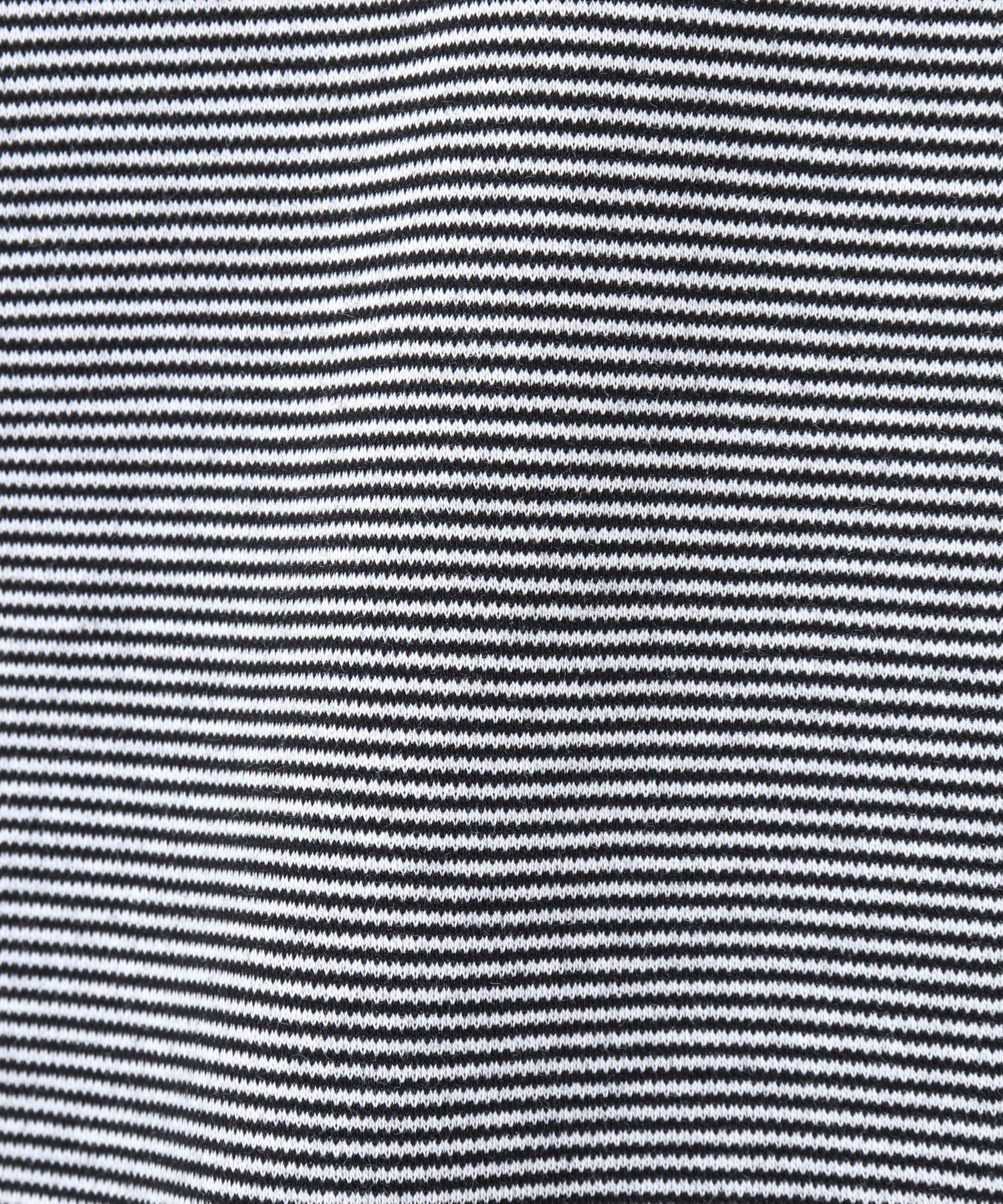 NOLLEY'S(ノーリーズ) 《ビジカジ対応》セミシルケットスムース ボーダードレスTシャツ