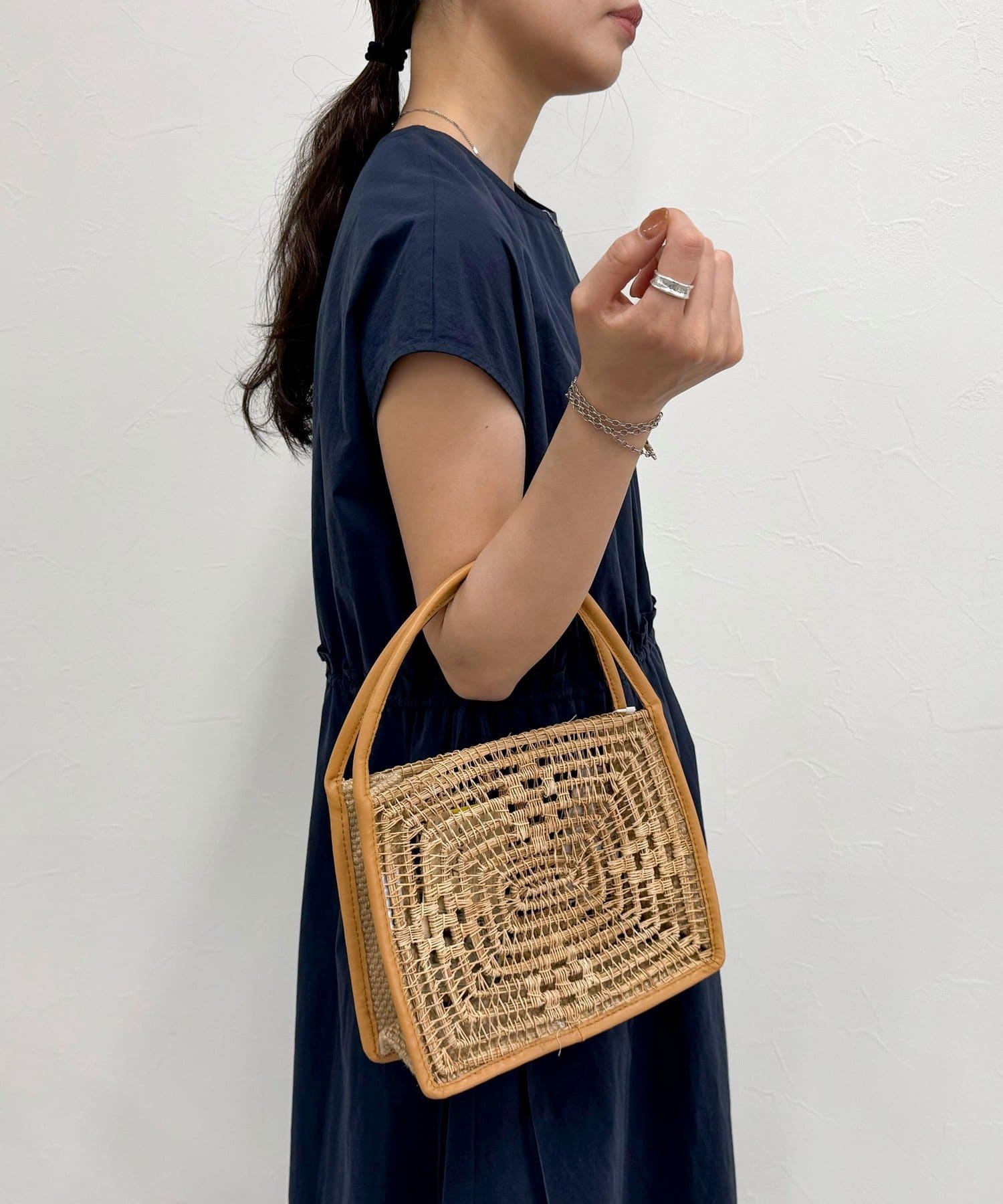 FREDY & GLOSTER(フレディ アンド グロスター) 【TARANGO/タランゴ】パームスクエアバッグ