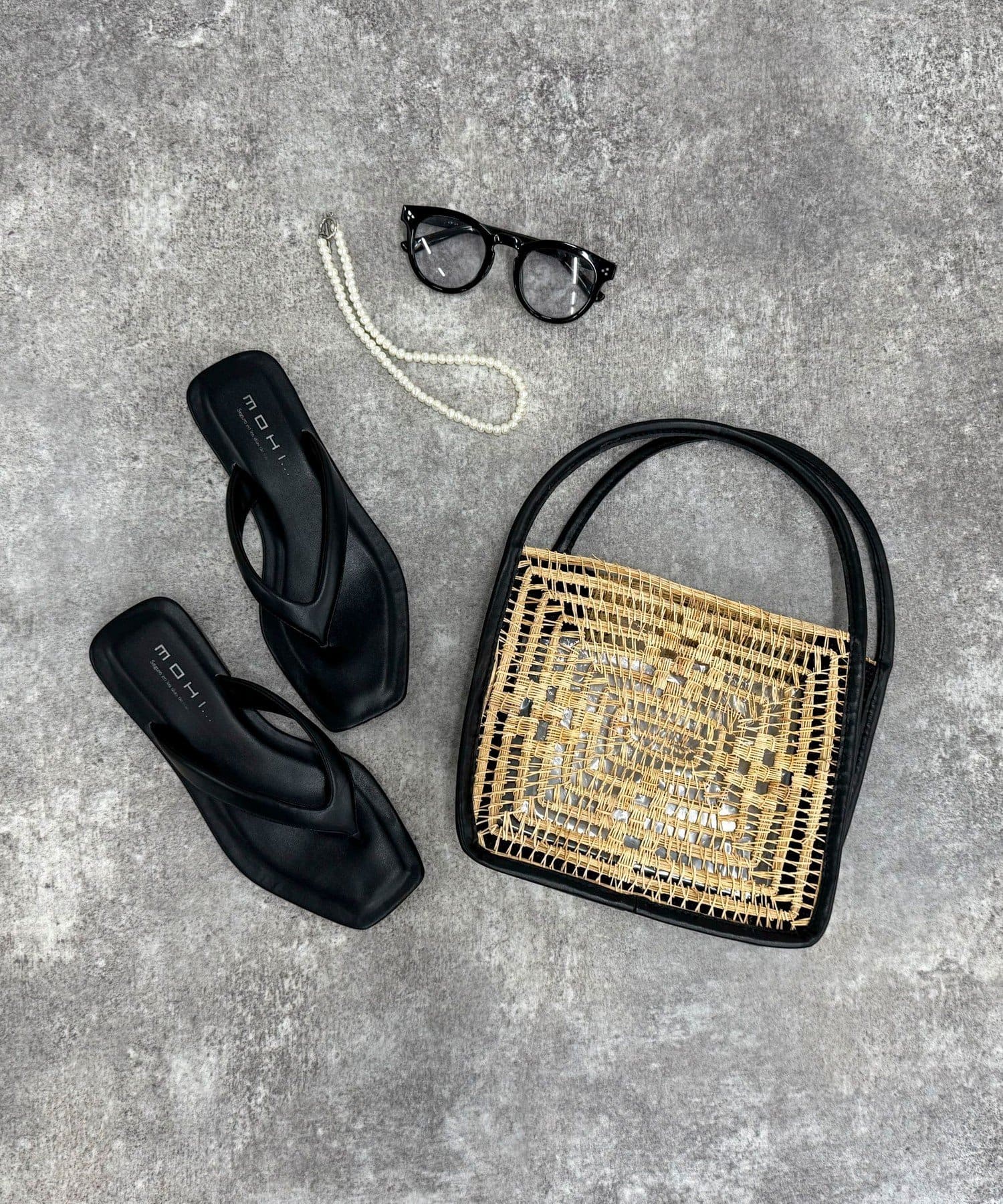 FREDY & GLOSTER(フレディ アンド グロスター) 【TARANGO/タランゴ】パームスクエアバッグ