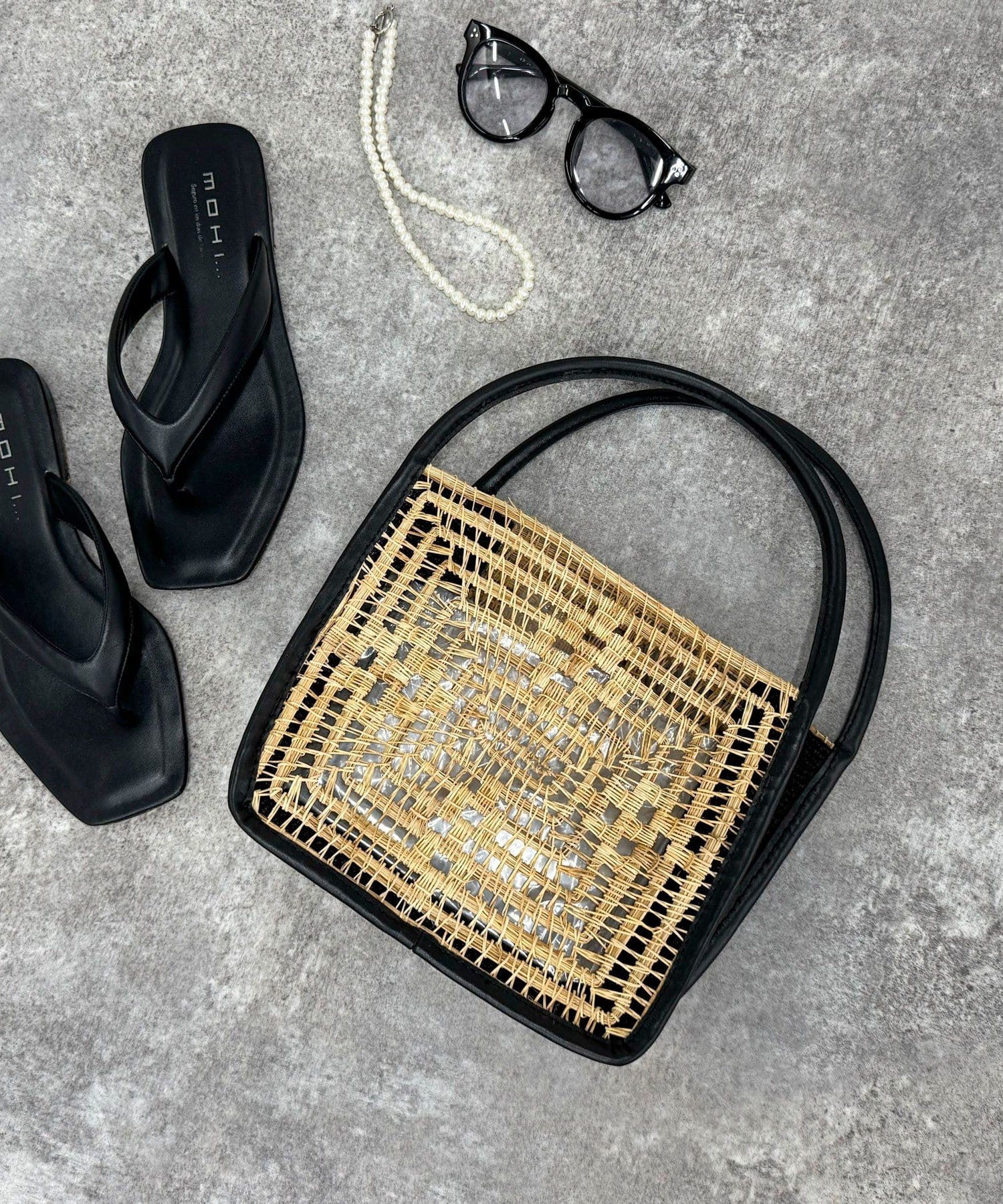 FREDY & GLOSTER(フレディ アンド グロスター) 【TARANGO/タランゴ】パームスクエアバッグ