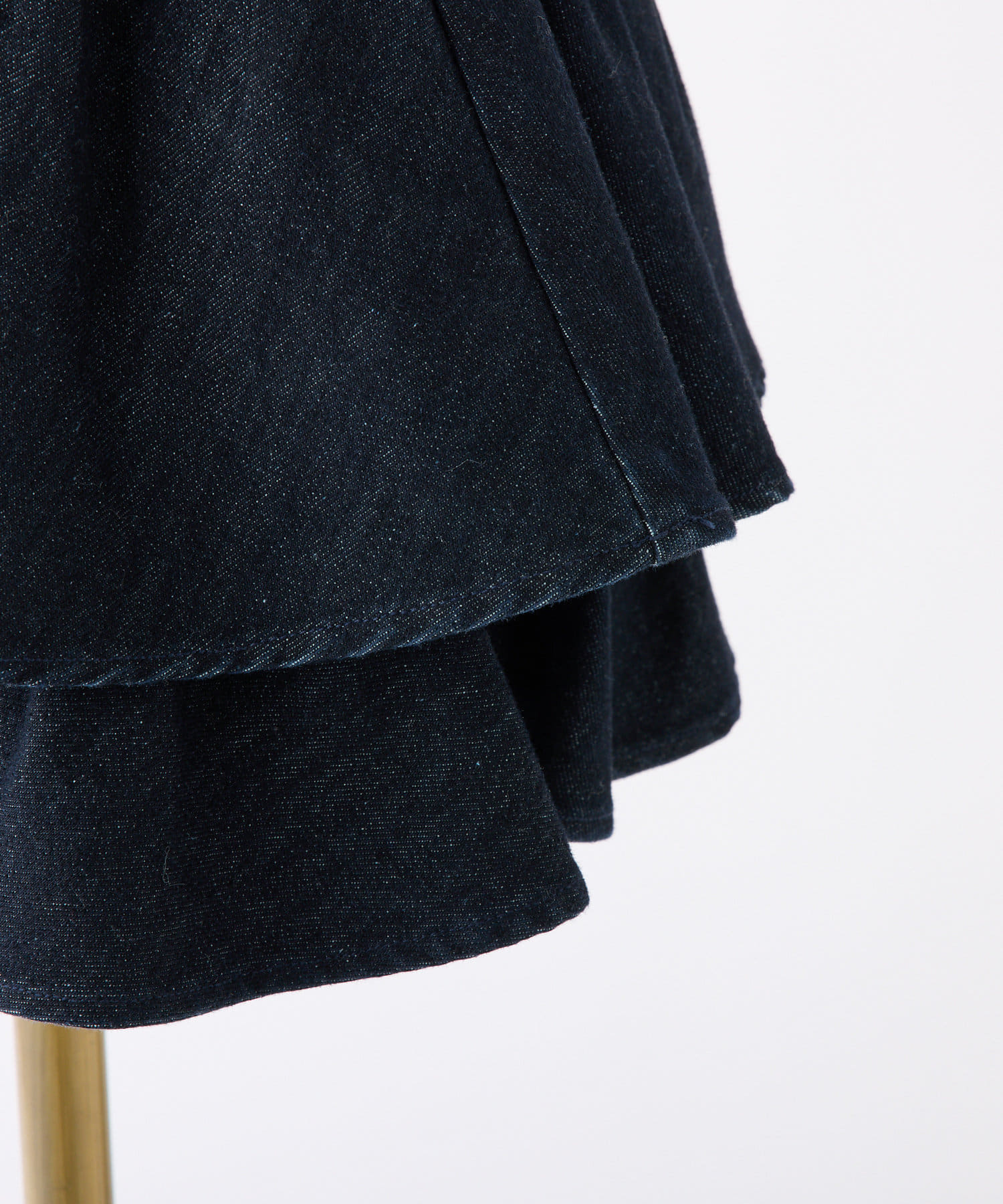 NICE CLAUP / OLIVE des OLIVE OUTLET(ナイスクラップ  / オリーブ デ オリーブ アウトレット) 【one after another】デニムティアードミニスカート