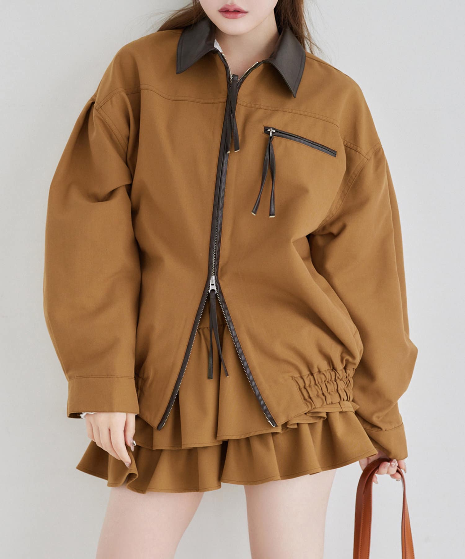 NICE CLAUP / OLIVE des OLIVE OUTLET(ナイスクラップ  / オリーブ デ オリーブ アウトレット) 【one after another】デニムジャケット