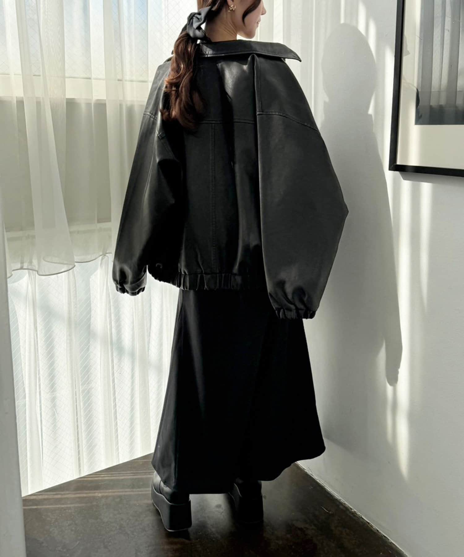 NICE CLAUP / OLIVE des OLIVE OUTLET(ナイスクラップ  / オリーブ デ オリーブ アウトレット) 【one after another】肩フリルワンピ