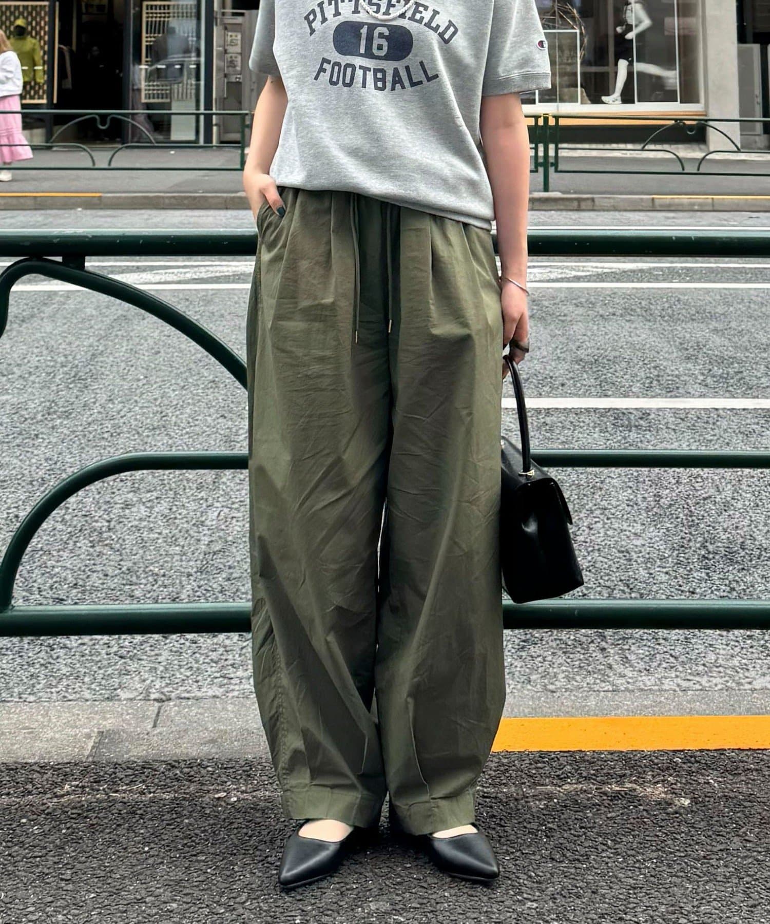 HARVESTY｜イージーサーカスパンツ MILITARY GREEN | 趣佳[syuca