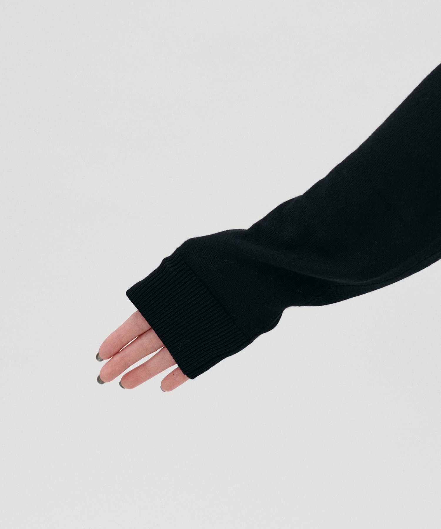 NICE CLAUP / OLIVE des OLIVE OUTLET(ナイスクラップ  / オリーブ デ オリーブ アウトレット) 【natural couture】テロポロニット