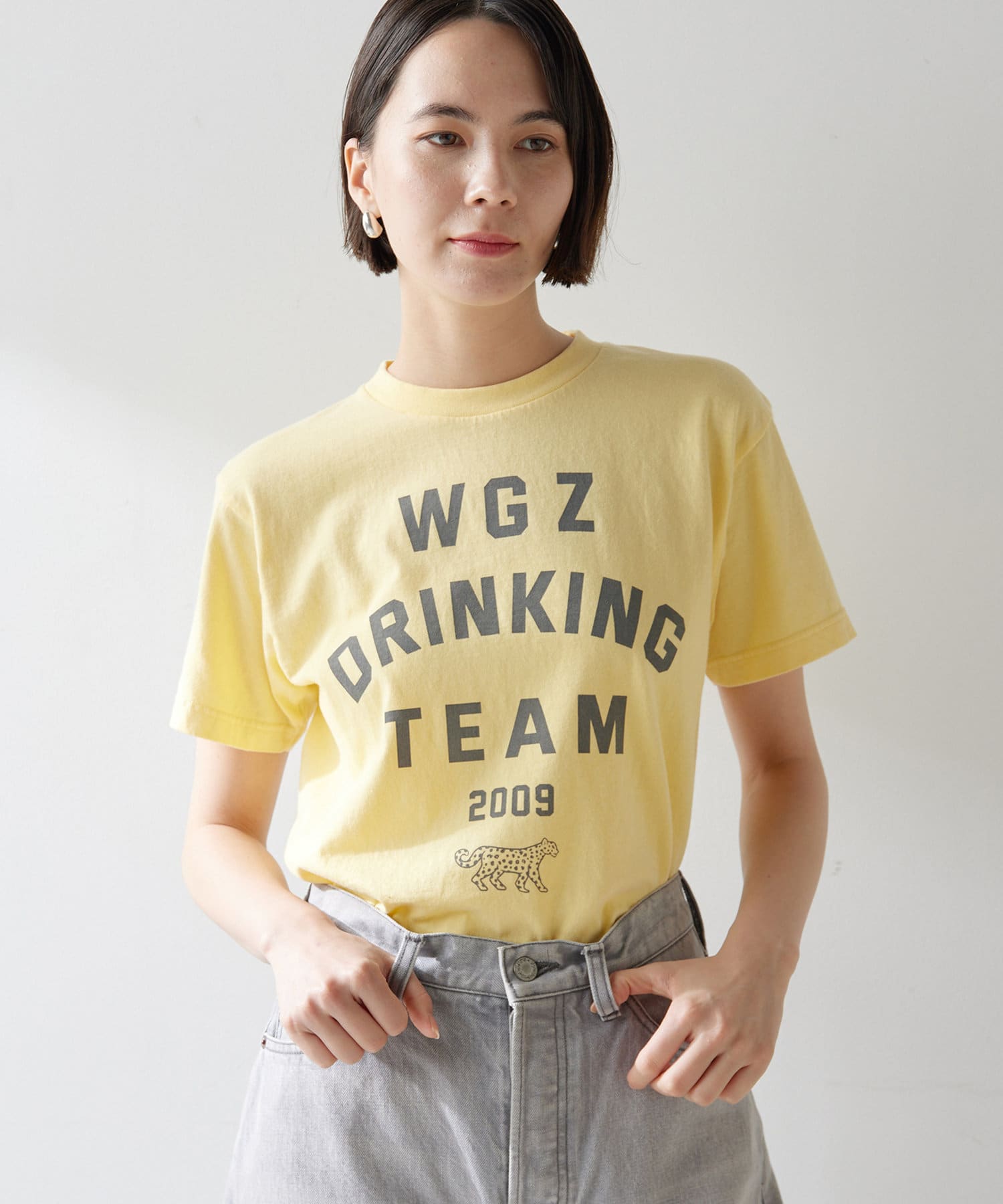 Whim Gazette(ウィム ガゼット) DRINKING TEE