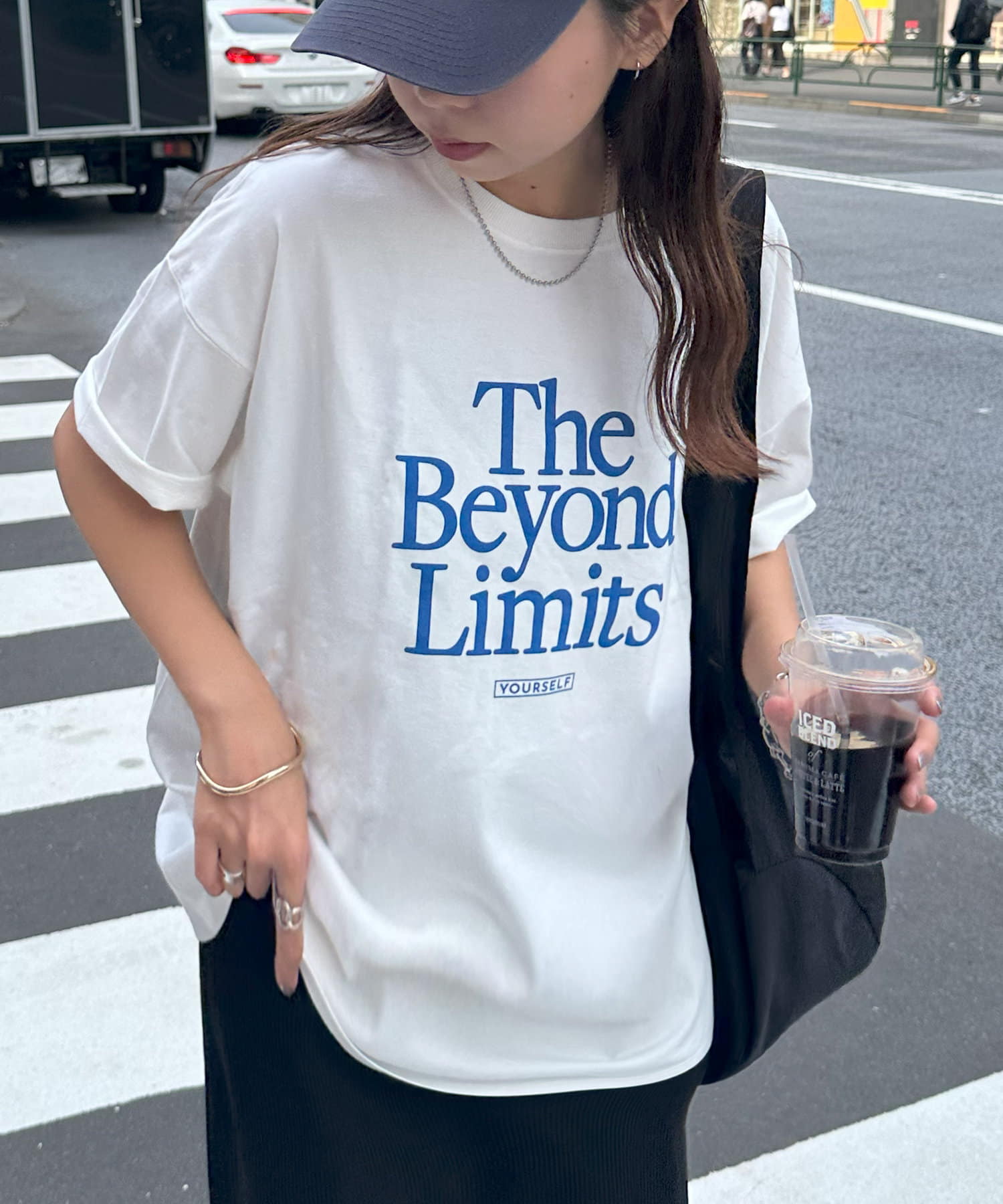 DISCOAT(ディスコート) 【ユニセックス】アメリカンロゴTシャツ