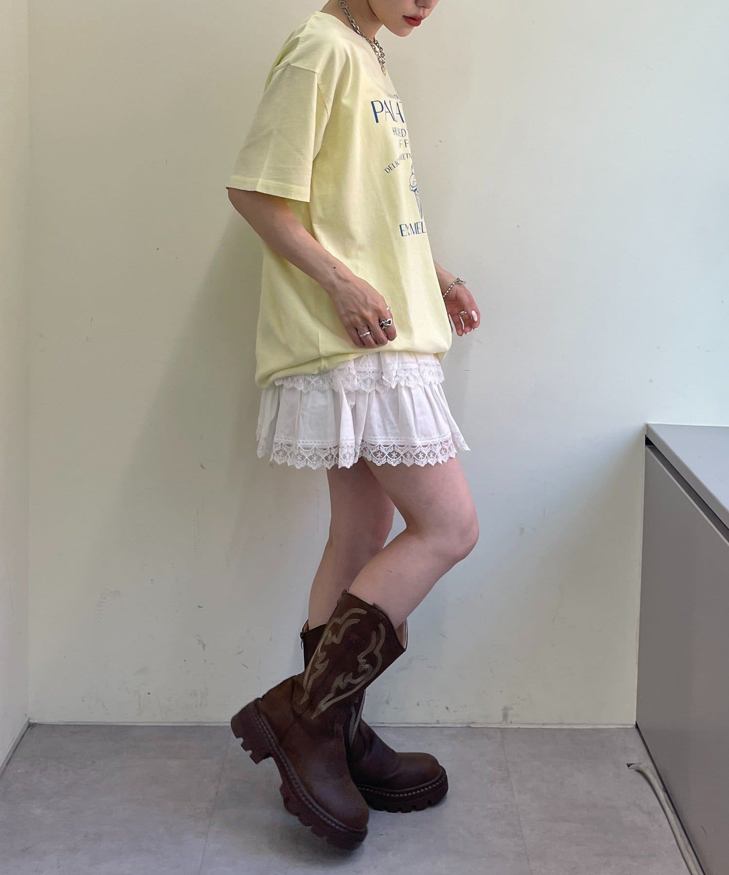 w closet(ダブルクローゼット) ウエスタンブーツ