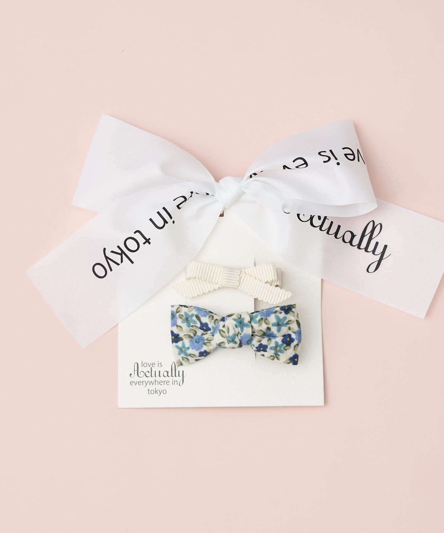 BIRTHDAY BAR(バースデイバー) KIDS HAIR PIN Ribbon Clip フラワー