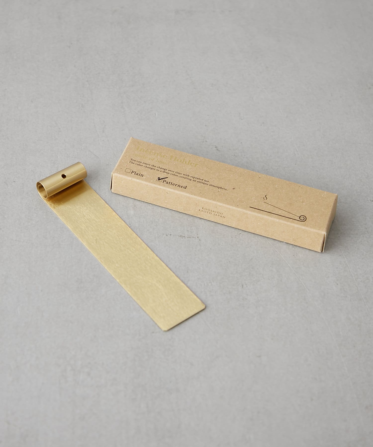 BIRTHDAY BAR(バースデイバー) 真鍮ロング香皿 パターン