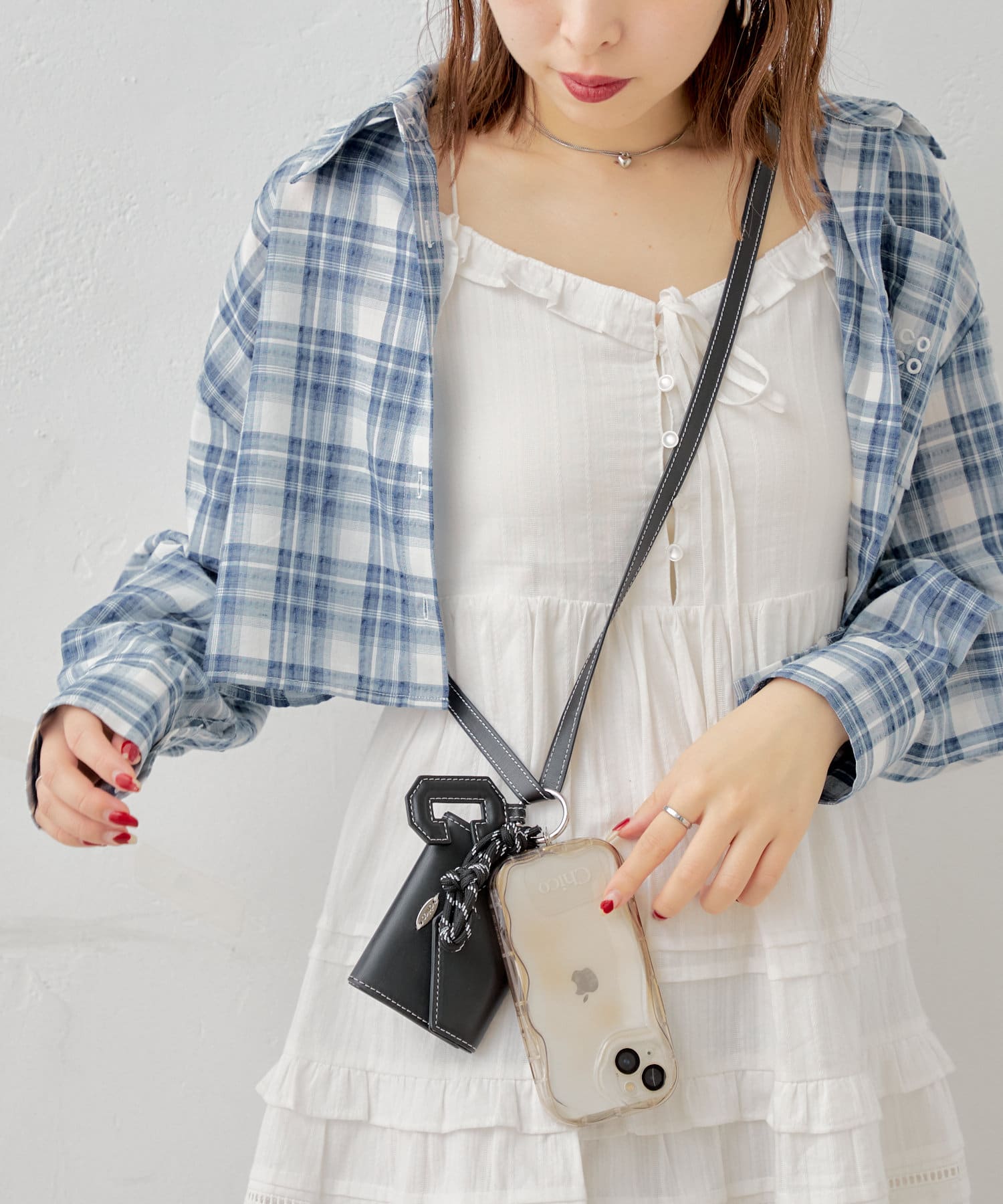 Chico】ウォレットチャームスマホショルダー | OUTLET