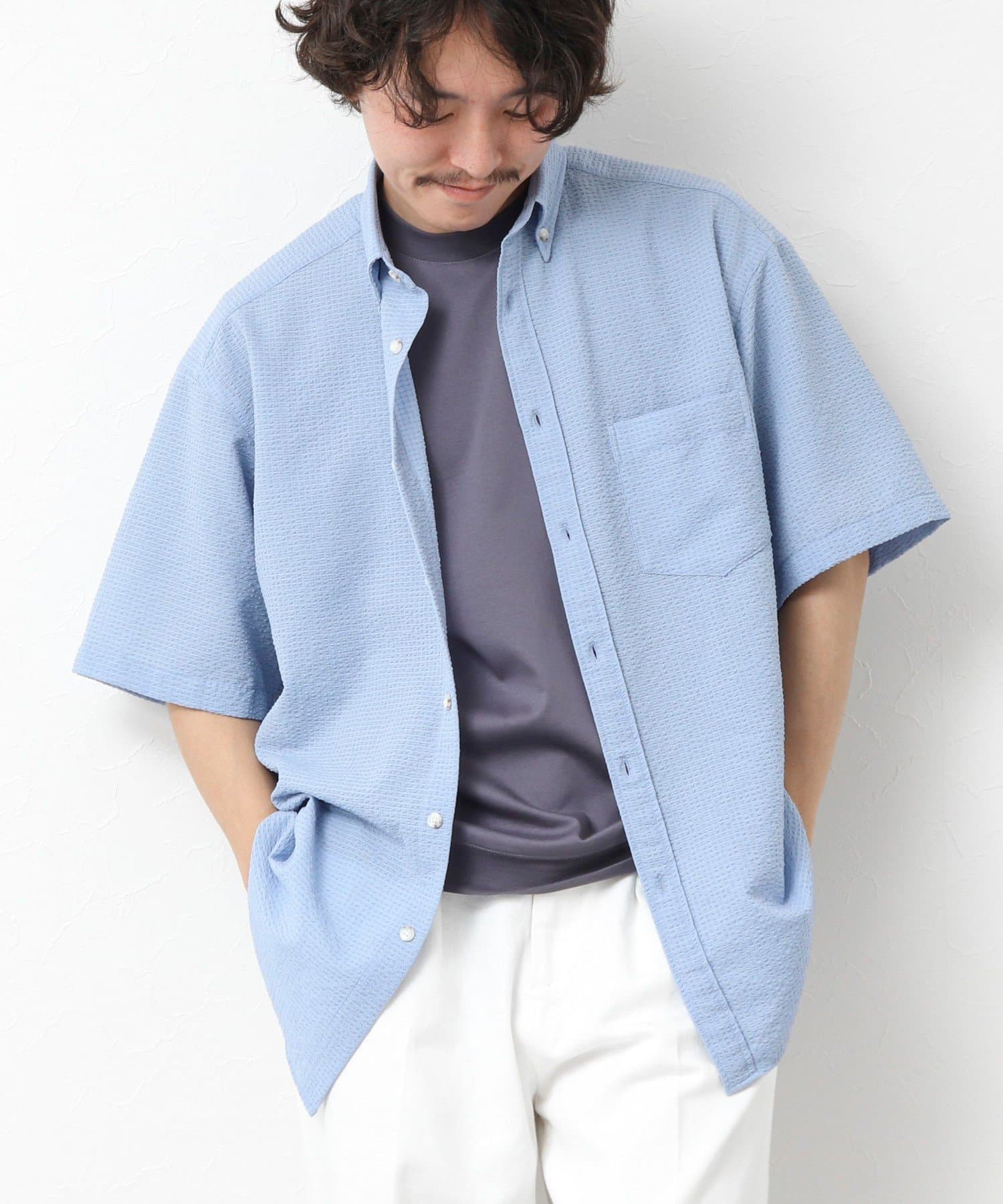 NOLLEY'S(ノーリーズ) 【PrimeFlex DotAir】《吸水速乾》BDシャツ