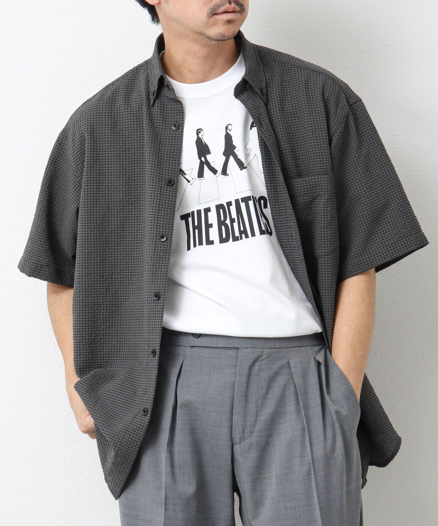 NOLLEY'S(ノーリーズ) 【PrimeFlex DotAir】《吸水速乾》BDシャツ