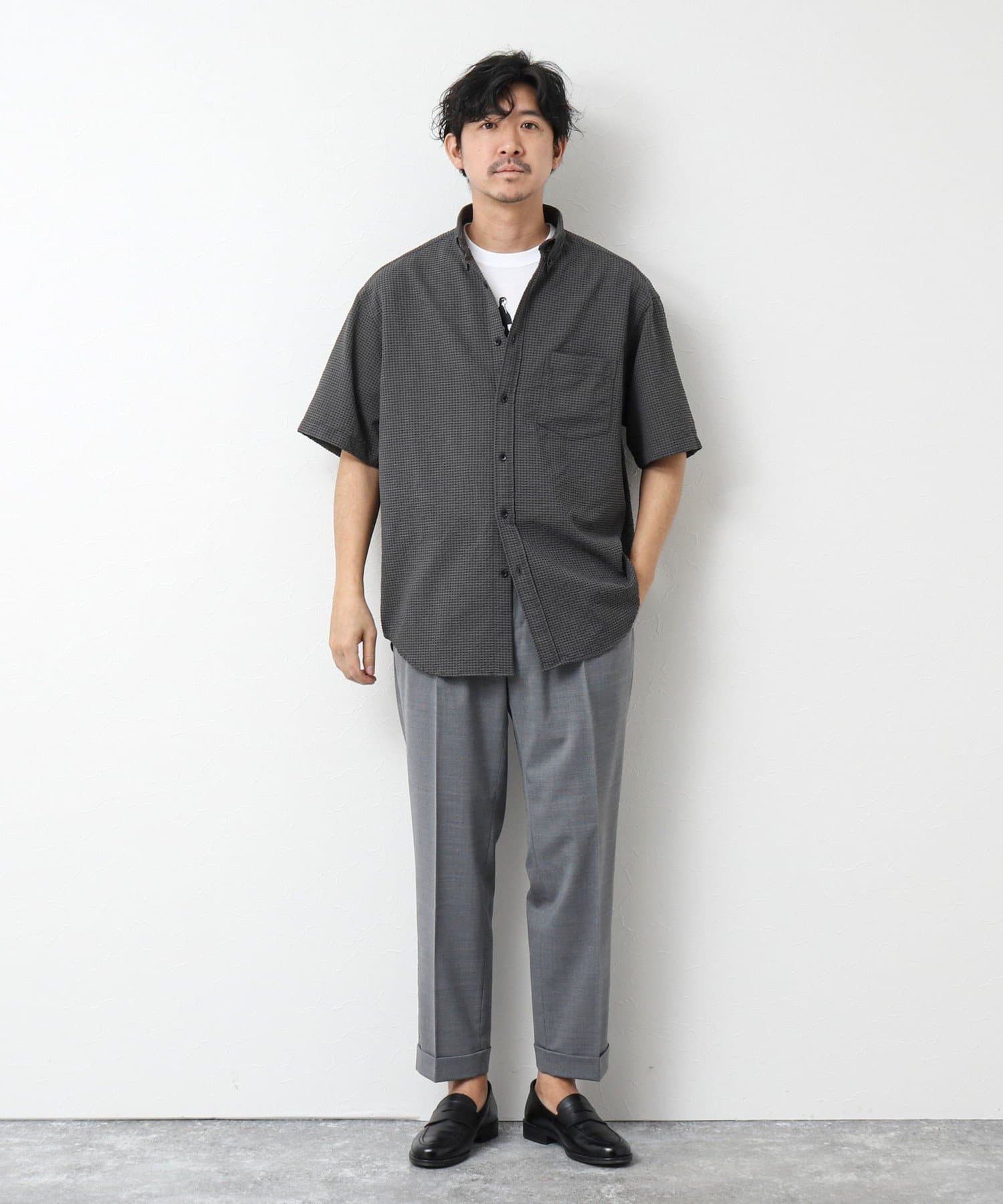 NOLLEY'S(ノーリーズ) 【PrimeFlex DotAir】《吸水速乾》BDシャツ