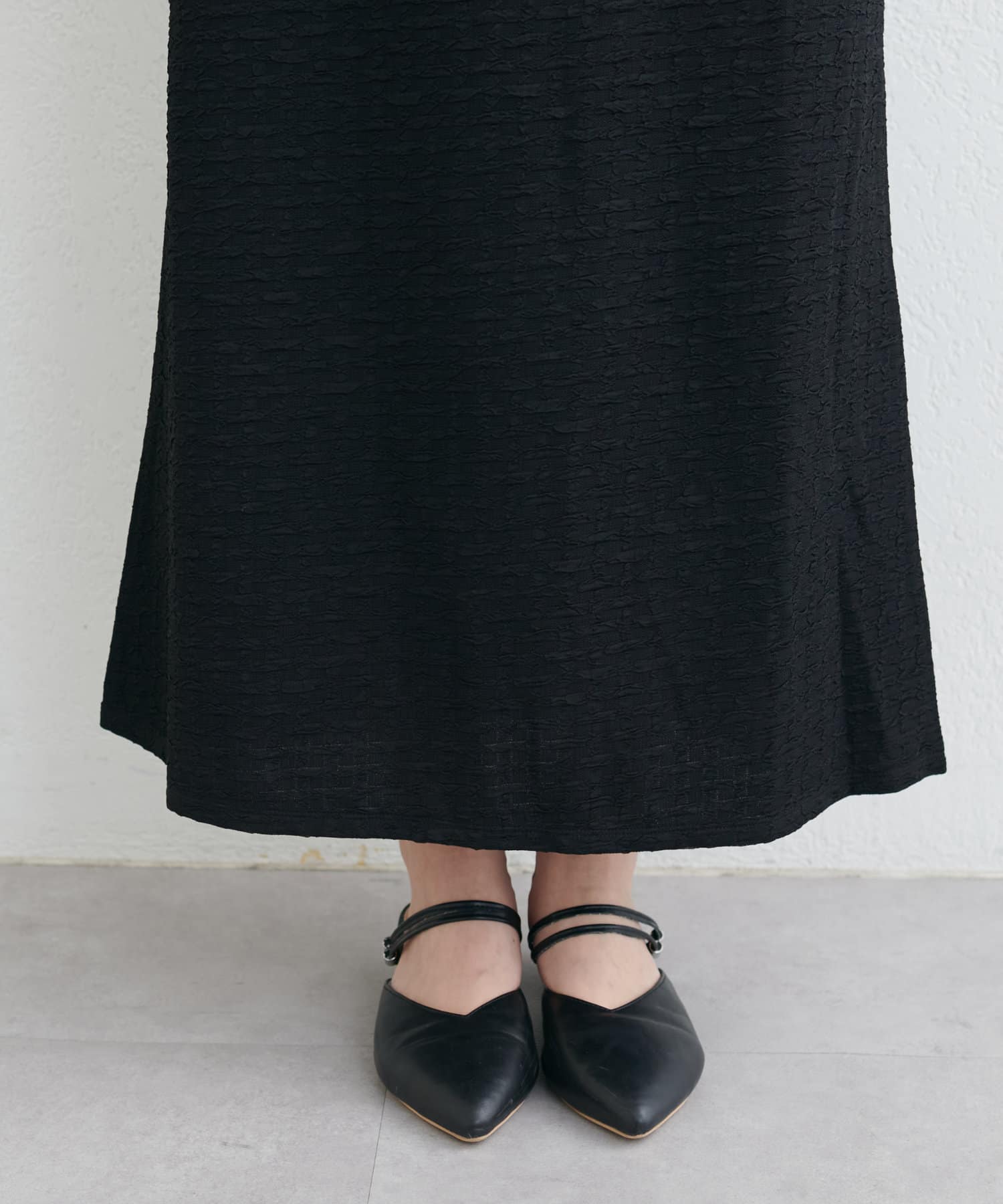 NICE CLAUP / OLIVE des OLIVE OUTLET(ナイスクラップ  / オリーブ デ オリーブ アウトレット) 【natural couture】カットソーJQゆるマーメイドスカート