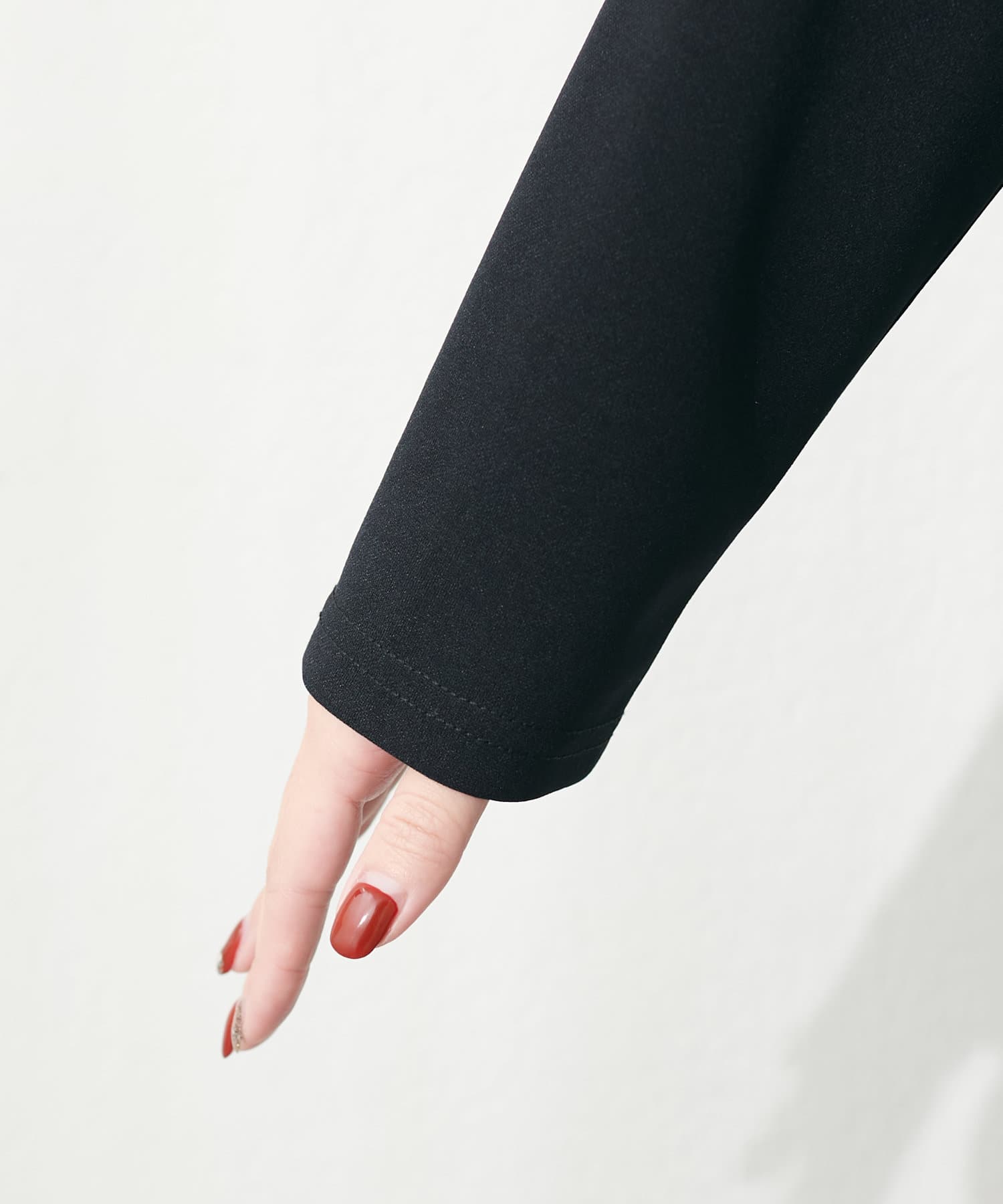 NICE CLAUP / OLIVE des OLIVE OUTLET(ナイスクラップ  / オリーブ デ オリーブ アウトレット) 【natural couture】カットジョーゼットプリーツ切替ワンピース