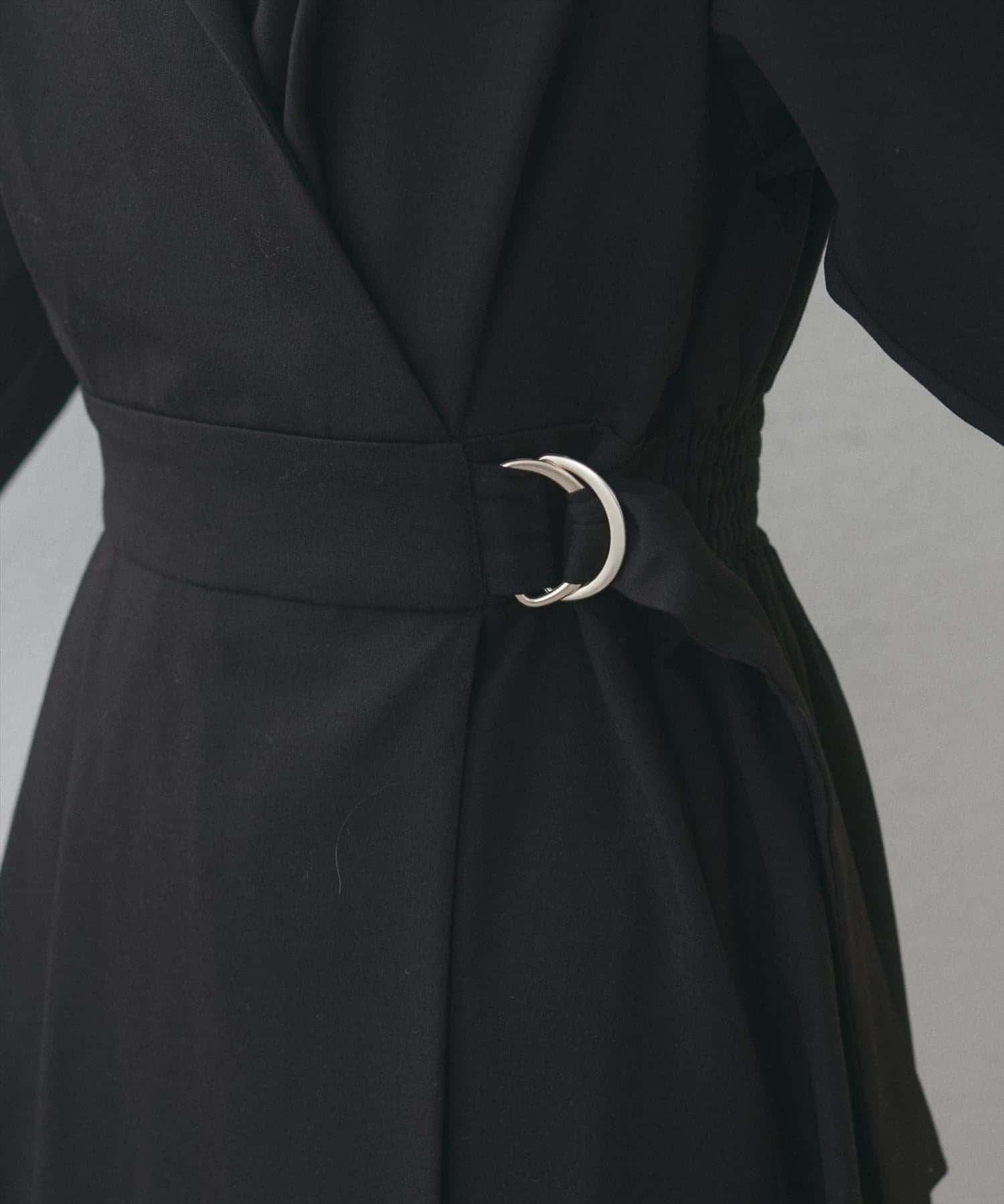 NICE CLAUP / OLIVE des OLIVE OUTLET(ナイスクラップ  / オリーブ デ オリーブ アウトレット) 【natural couture】オープンネックレディワンピース