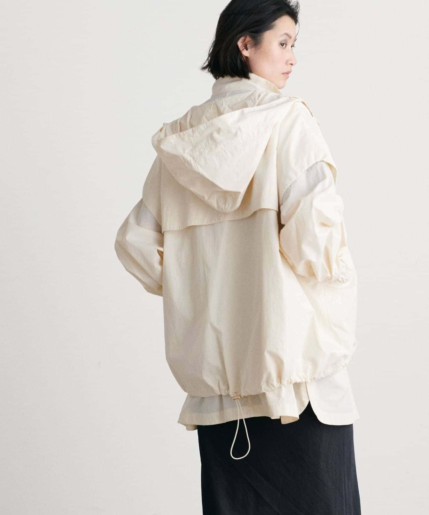 NICE CLAUP / OLIVE des OLIVE OUTLET(ナイスクラップ  / オリーブ デ オリーブ アウトレット) 【LARUTA】撥水加工ナイロンベスト