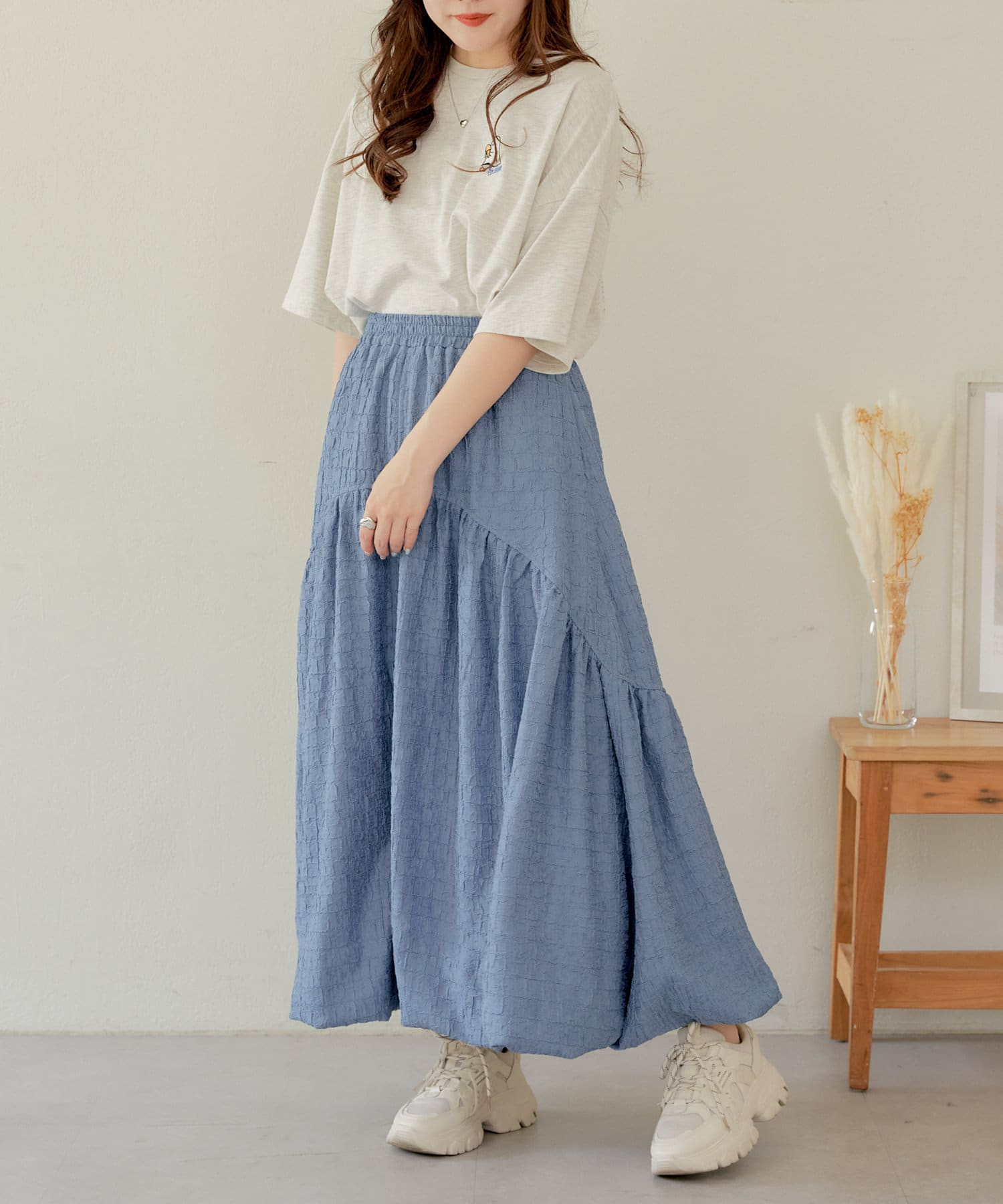 NICE CLAUP / OLIVE des OLIVE OUTLET(ナイスクラップ  / オリーブ デ オリーブ アウトレット) 【RMAF】バルーンスカート