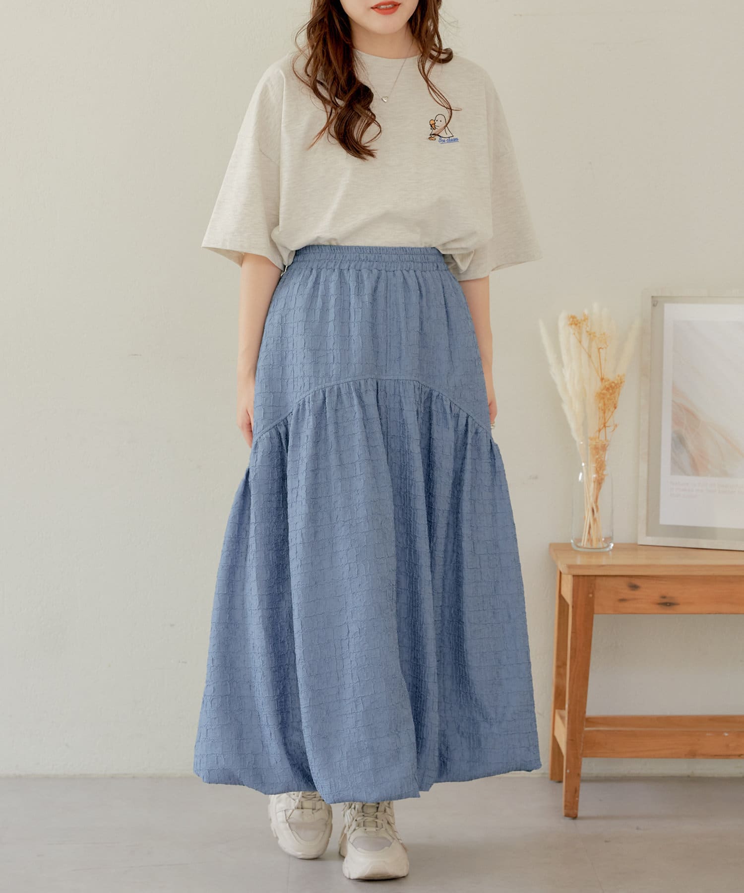 NICE CLAUP / OLIVE des OLIVE OUTLET(ナイスクラップ  / オリーブ デ オリーブ アウトレット) 【RMAF】バルーンスカート