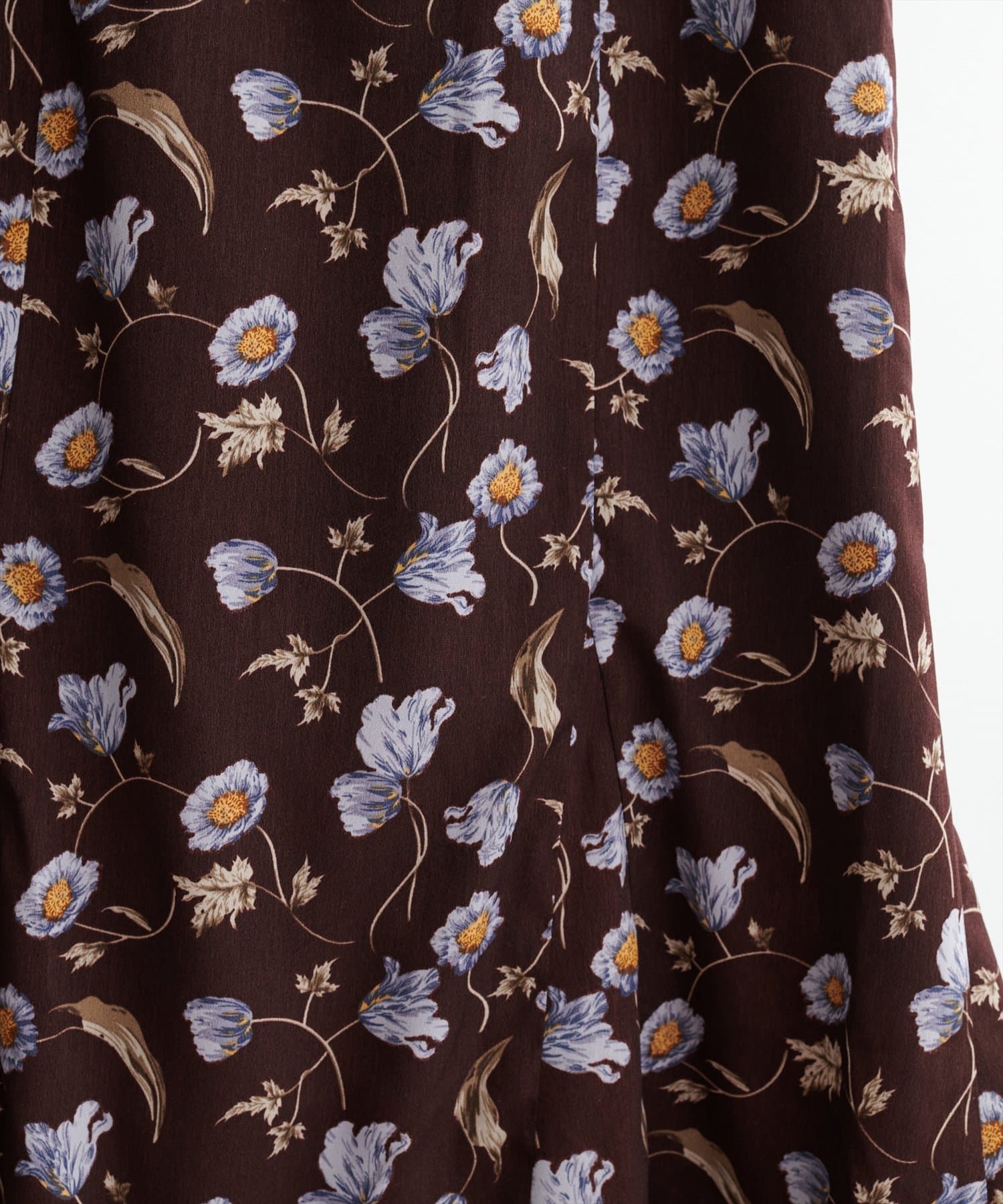 natural couture(ナチュラルクチュール) 【WEB限定】花柄マーメイドスカート