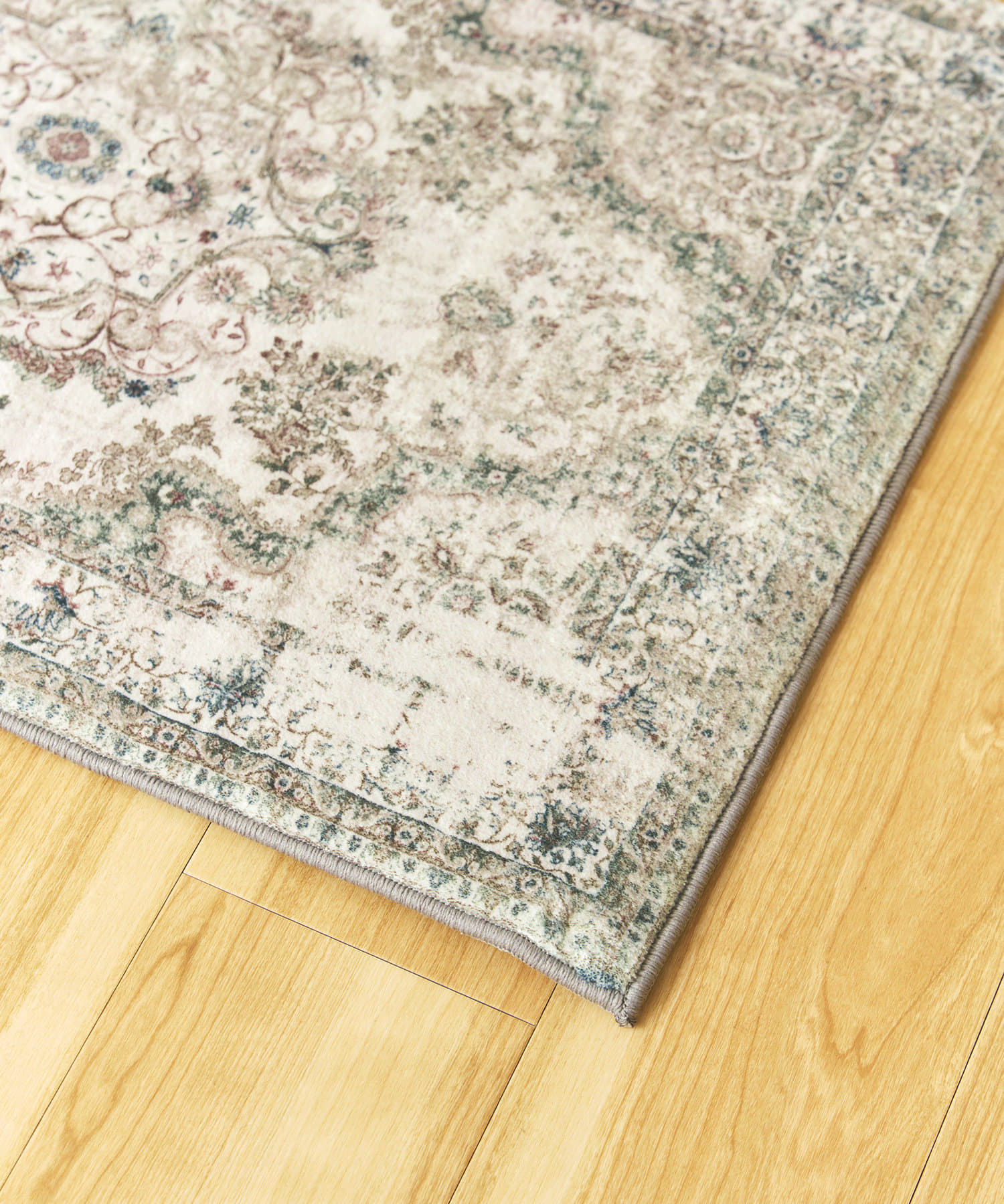 salut!(サリュ) 《WEB先行販売》アンティークふわふわクッションマット：50×80cm