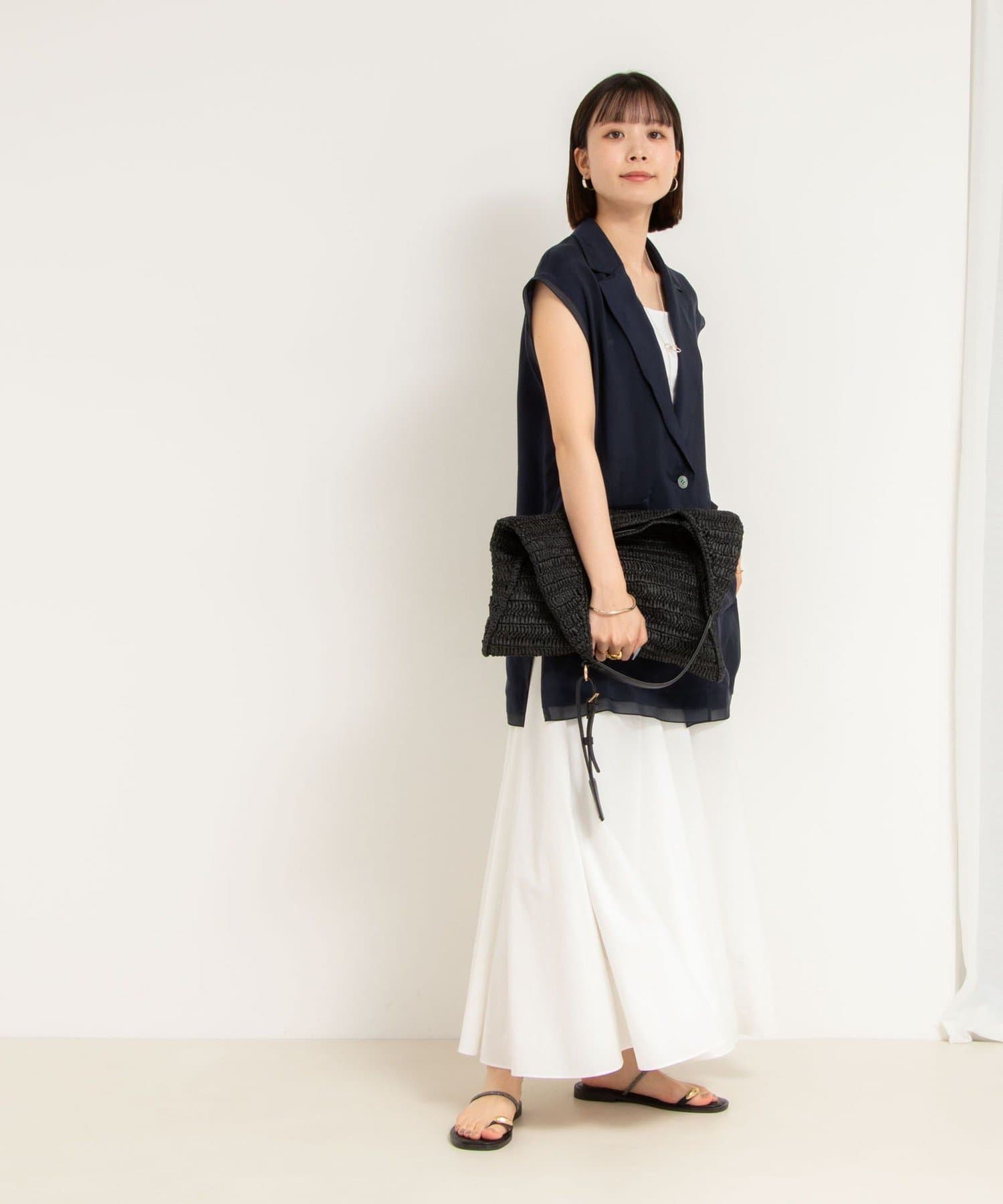 NOLLEY'S 25SSジレブラウス 未使用品ブラック38 NOLLEY'S 25SSジレブラウス 未使用品ブラック38 NOLLEY'S
