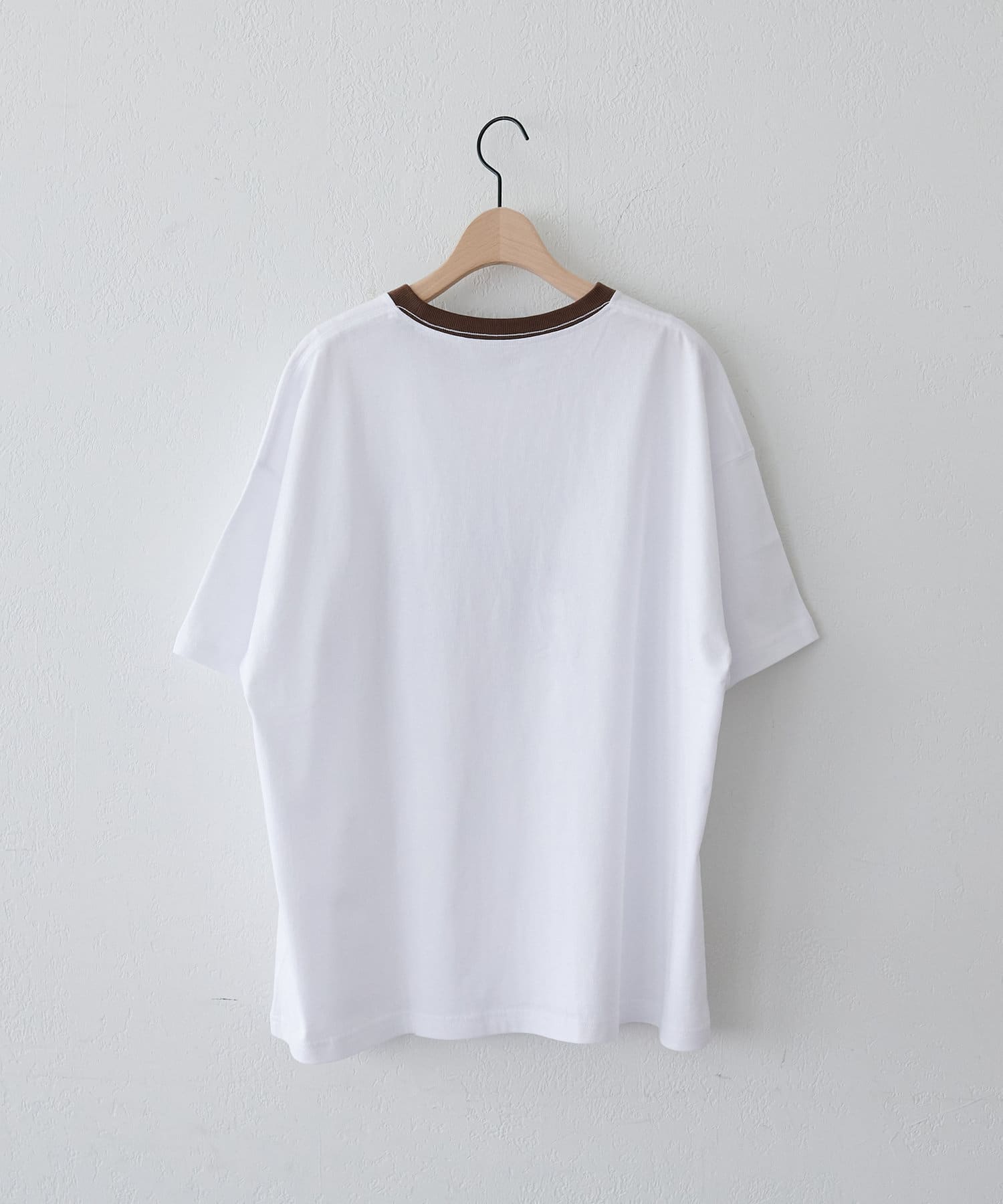 DISCOAT(ディスコート) 【ユニセックス】カーグラフィックリンガーTシャツ