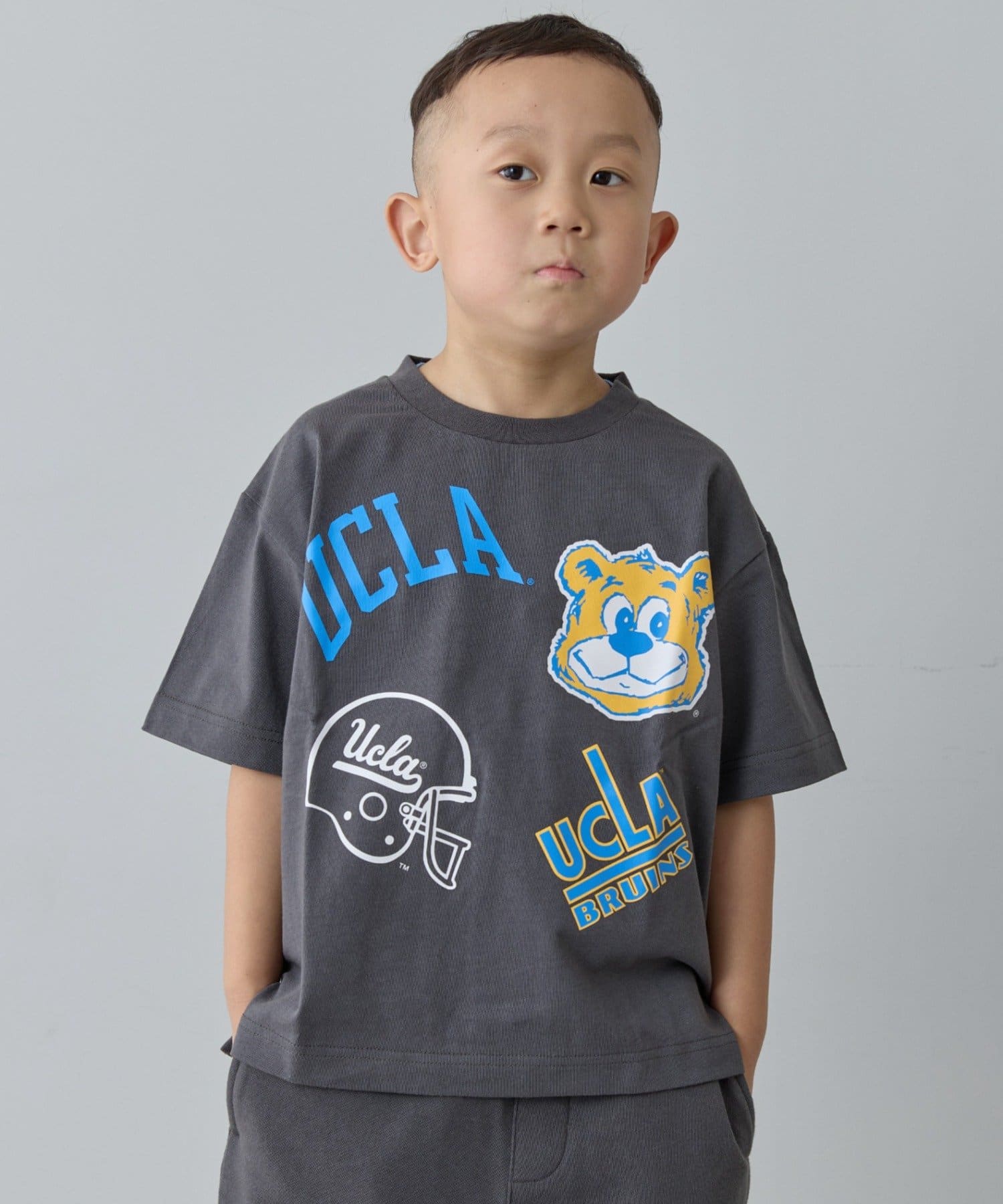 【WEB限定】毎年大人気"UCLA×TYPY別注アイテム"カジュアルコーデの主役にぴったり！UCLA好きにはたまらない♡プリントTEE■デザインカリフォルニアの名門校UCLAとチャ