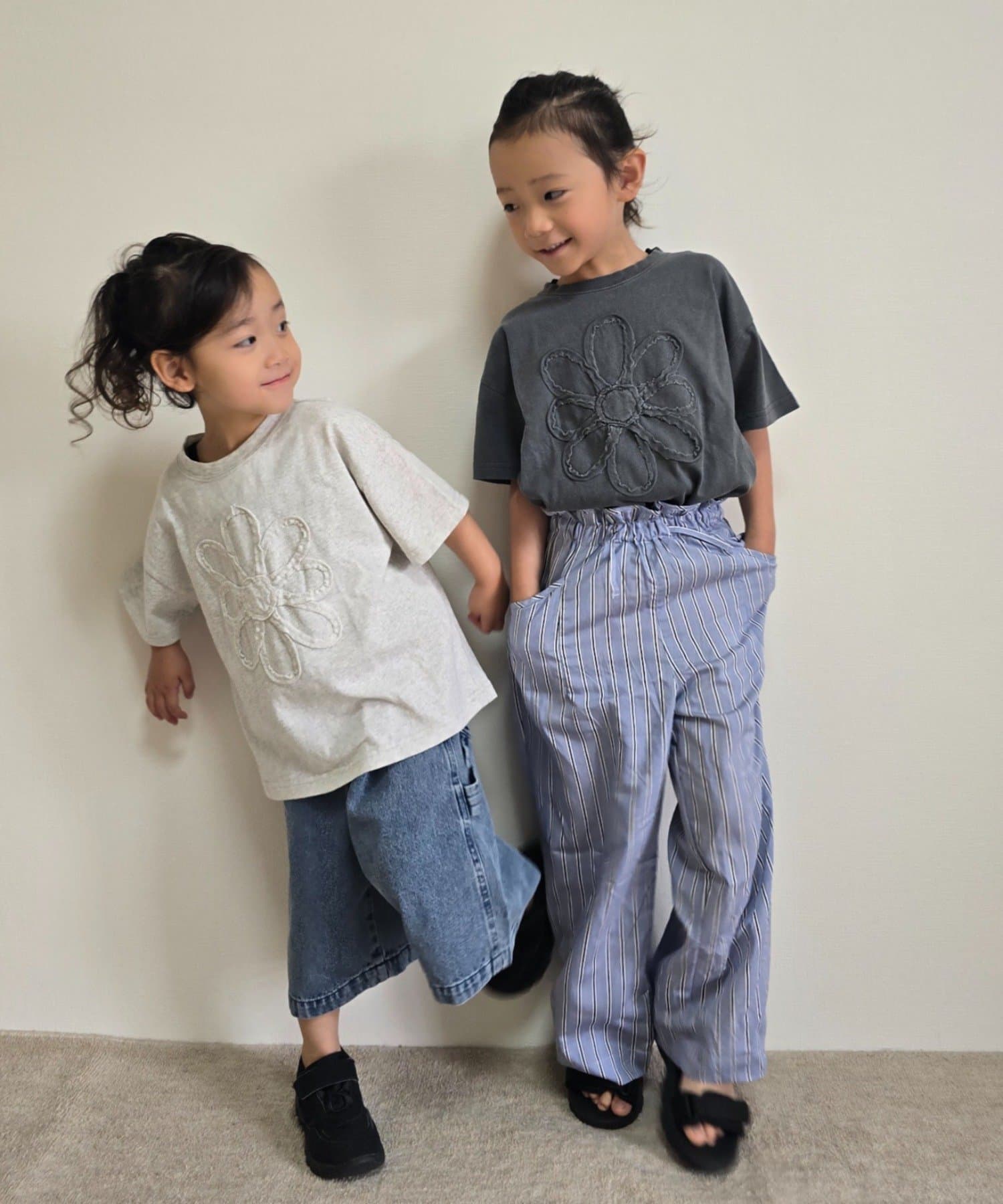 WEB限定】【KIDS】ピグメント加工フラワーロープTee | CIAOPANIC