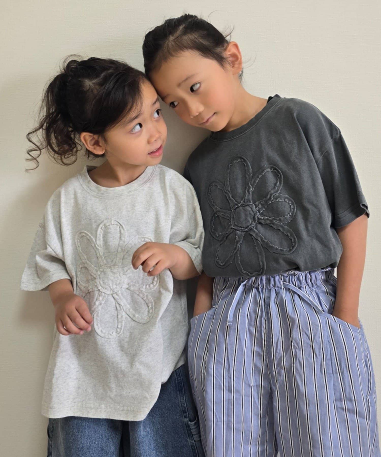 CIAOPANIC TYPY(チャオパニックティピー) 【WEB限定】【KIDS】ピグメント加工フラワーロープTee
