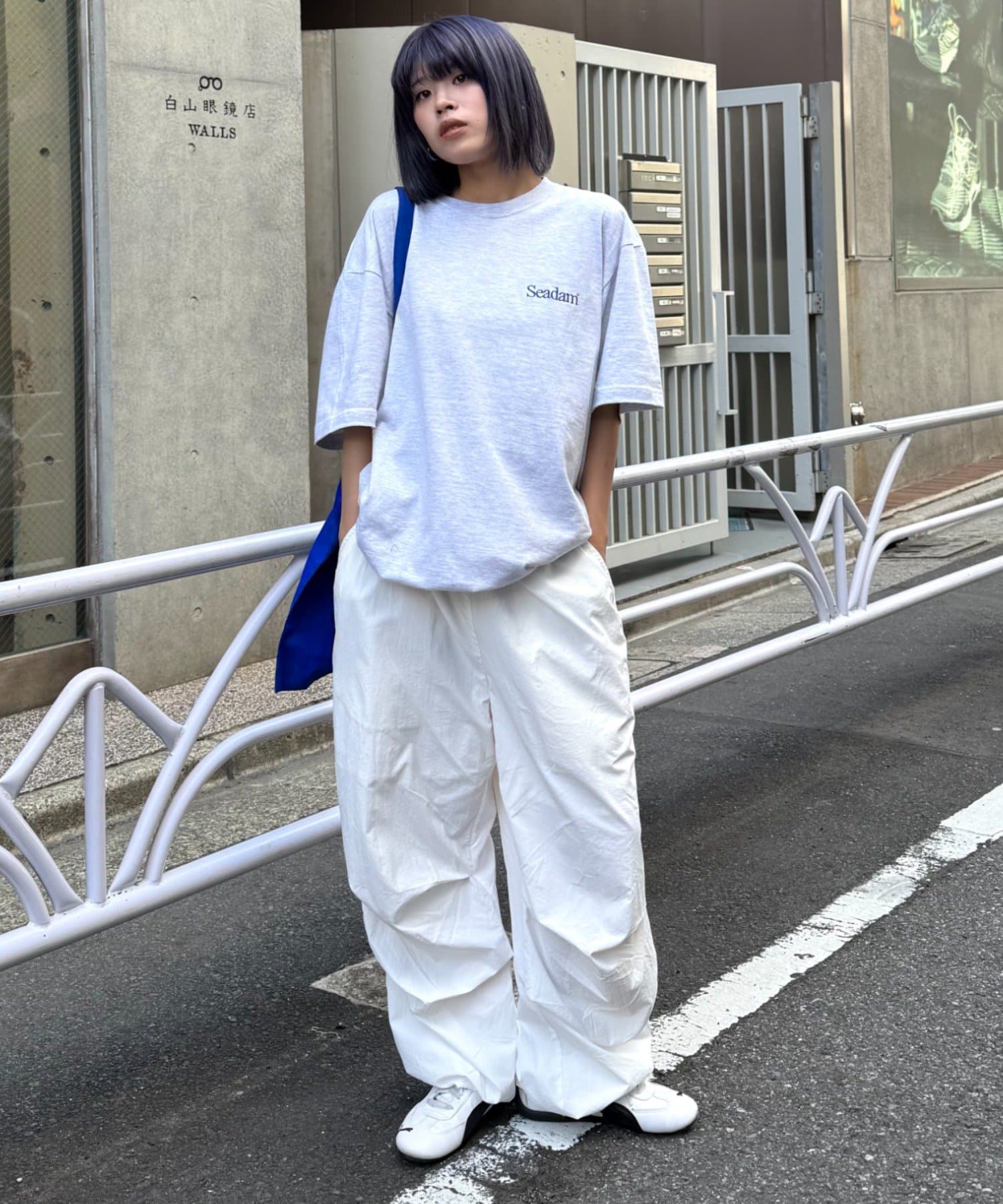 SEADAM】〈UNISEX〉ロゴ刺繍ワンポイントTEE | CIAOPANIC TYPY
