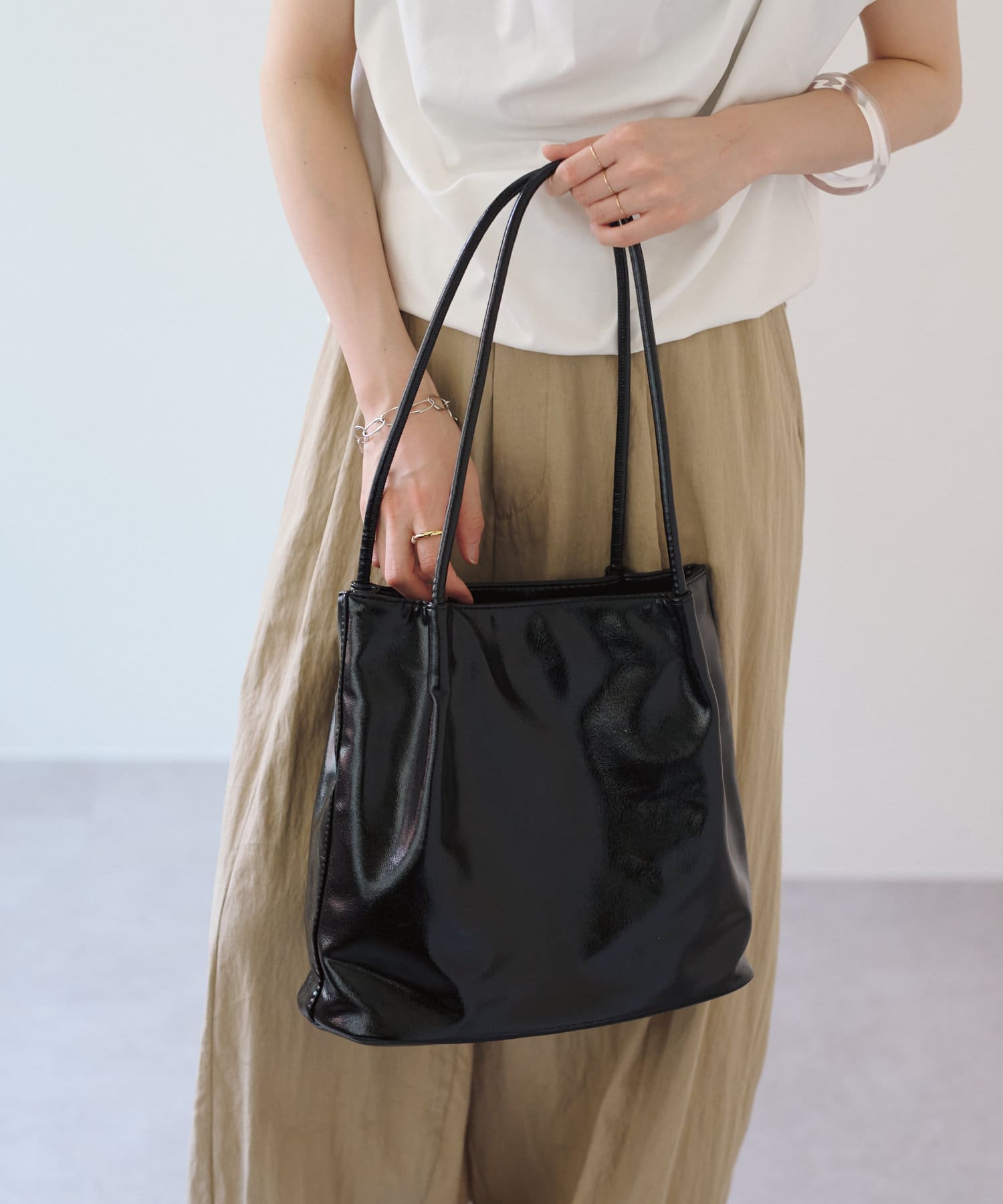 Omekashi(オメカシ) スクエアトートバッグ