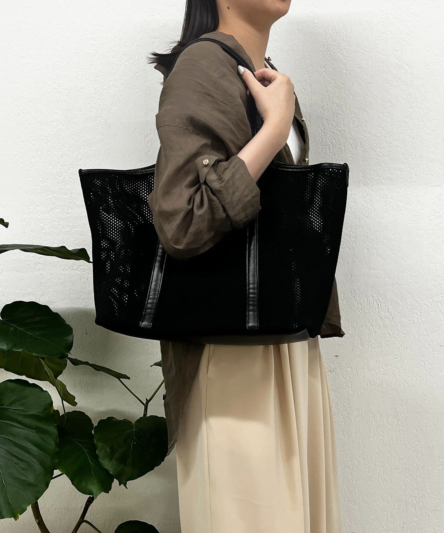 earthy_(アーシー) メッシュトートBag