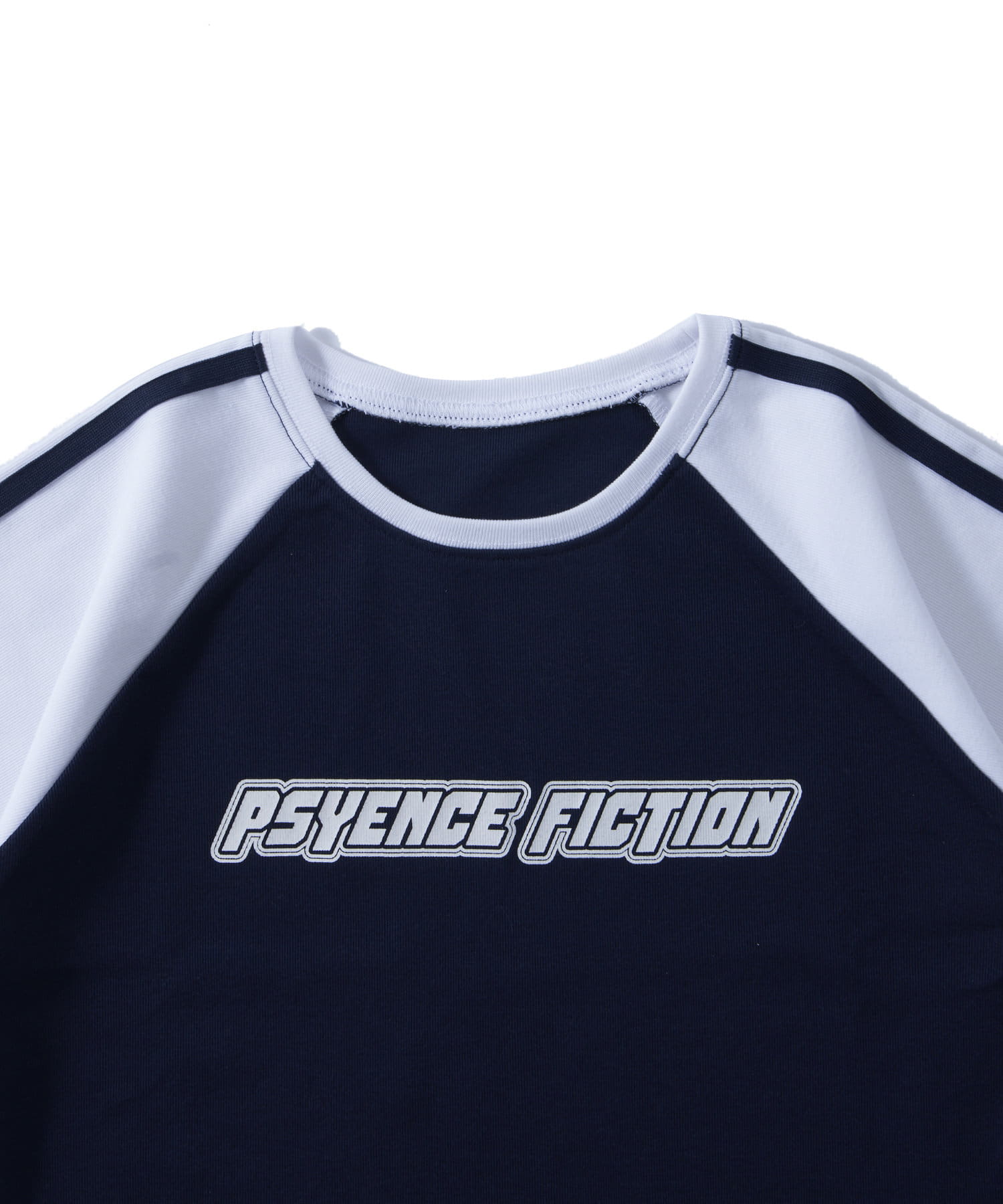 OUTLET(アウトレット) PSYENCE FICTION ラグランショートラインTEE