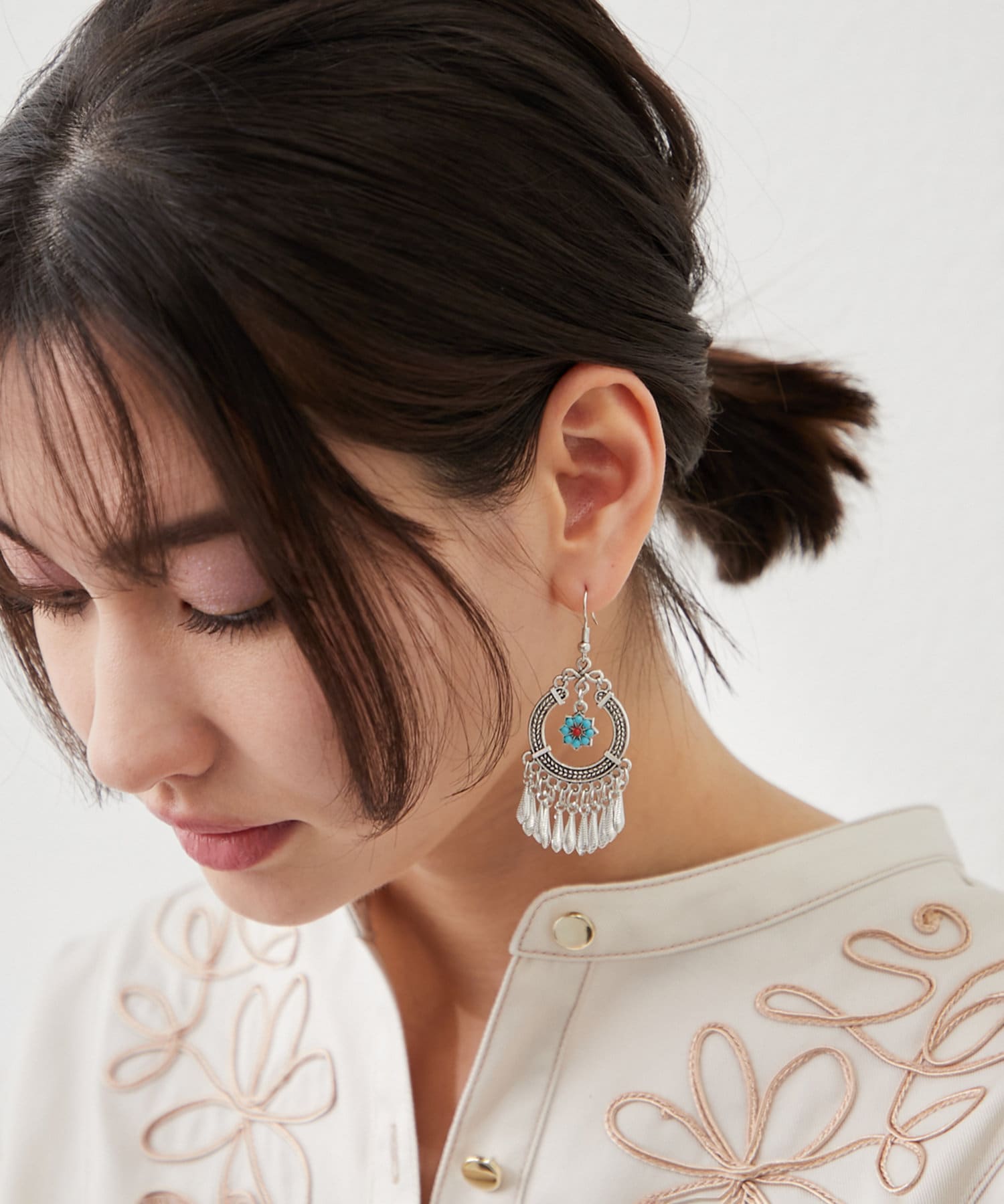 Remind me and forever(リマインドミーアンドフォーエバー) 【ethnic mood】ウエスタンデザインピアス