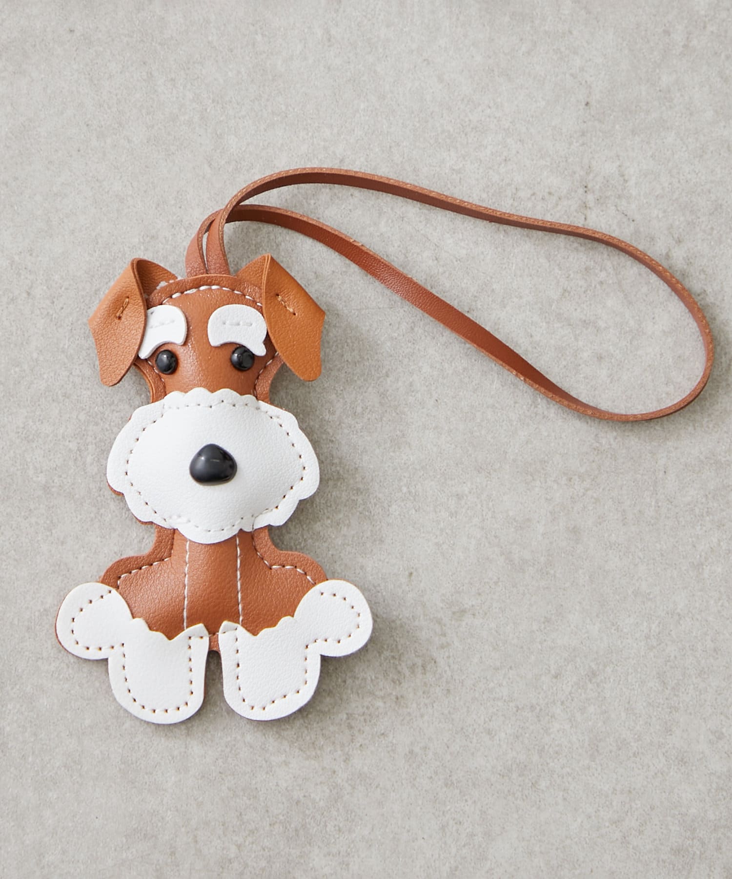 Remind me and forever(リマインドミーアンドフォーエバー) 【合成皮革で高見え！】シュナウザーチャーム