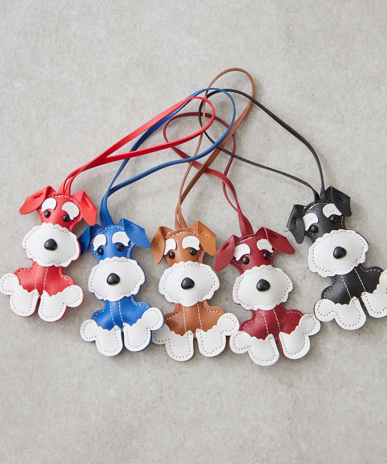 Remind me and forever(リマインドミーアンドフォーエバー) 【合成皮革で高見え！】シュナウザーチャーム