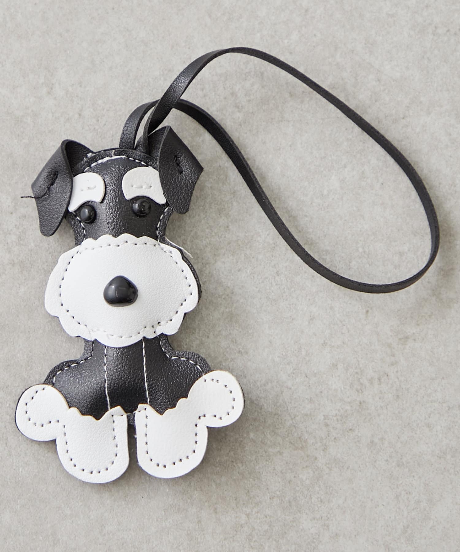 Remind me and forever(リマインドミーアンドフォーエバー) 【合成皮革で高見え！】シュナウザーチャーム