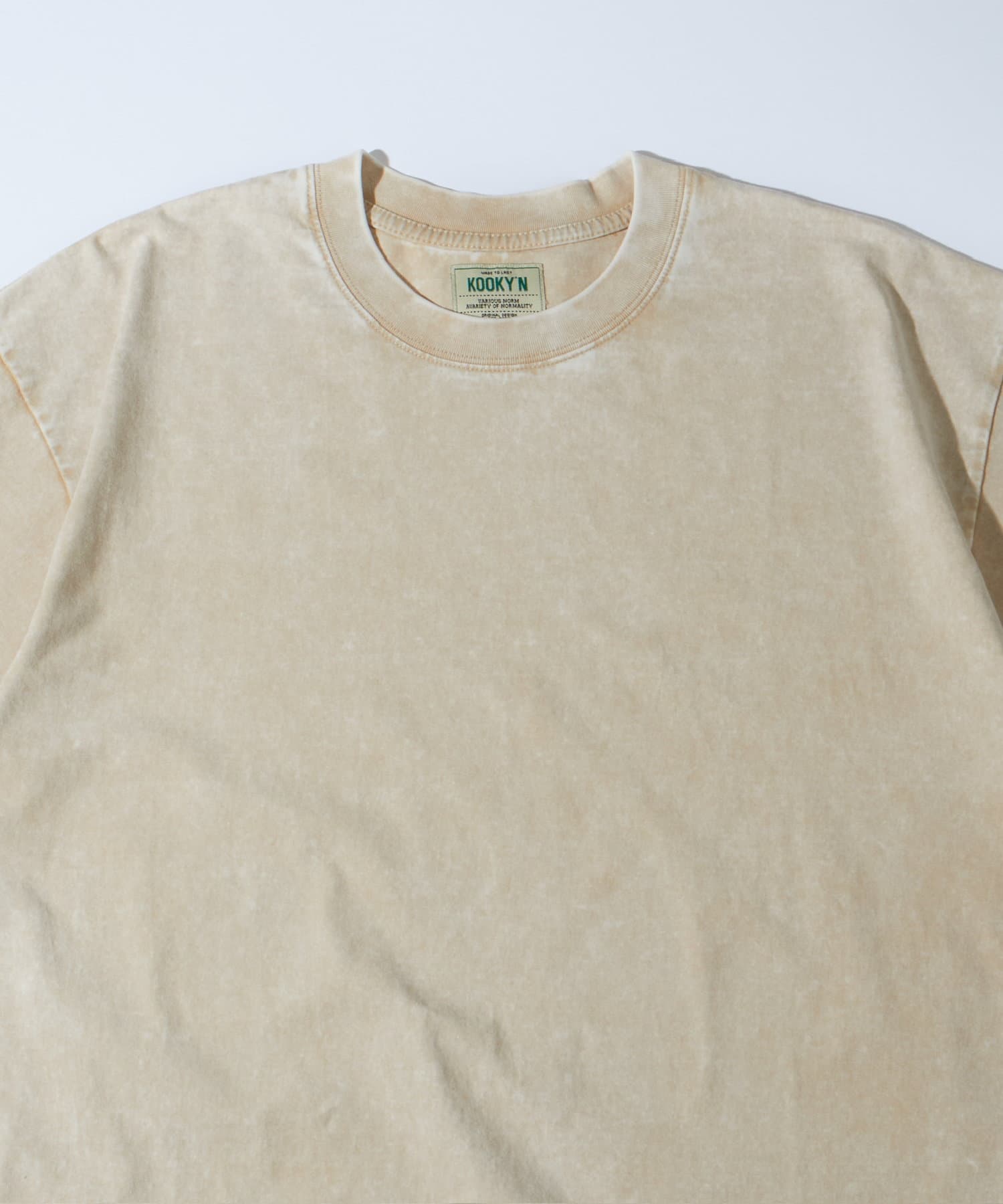 WHO’S WHO gallery(フーズフーギャラリー) 【3サイズ展開】KOOKY'NケミカルウォッシュTEE