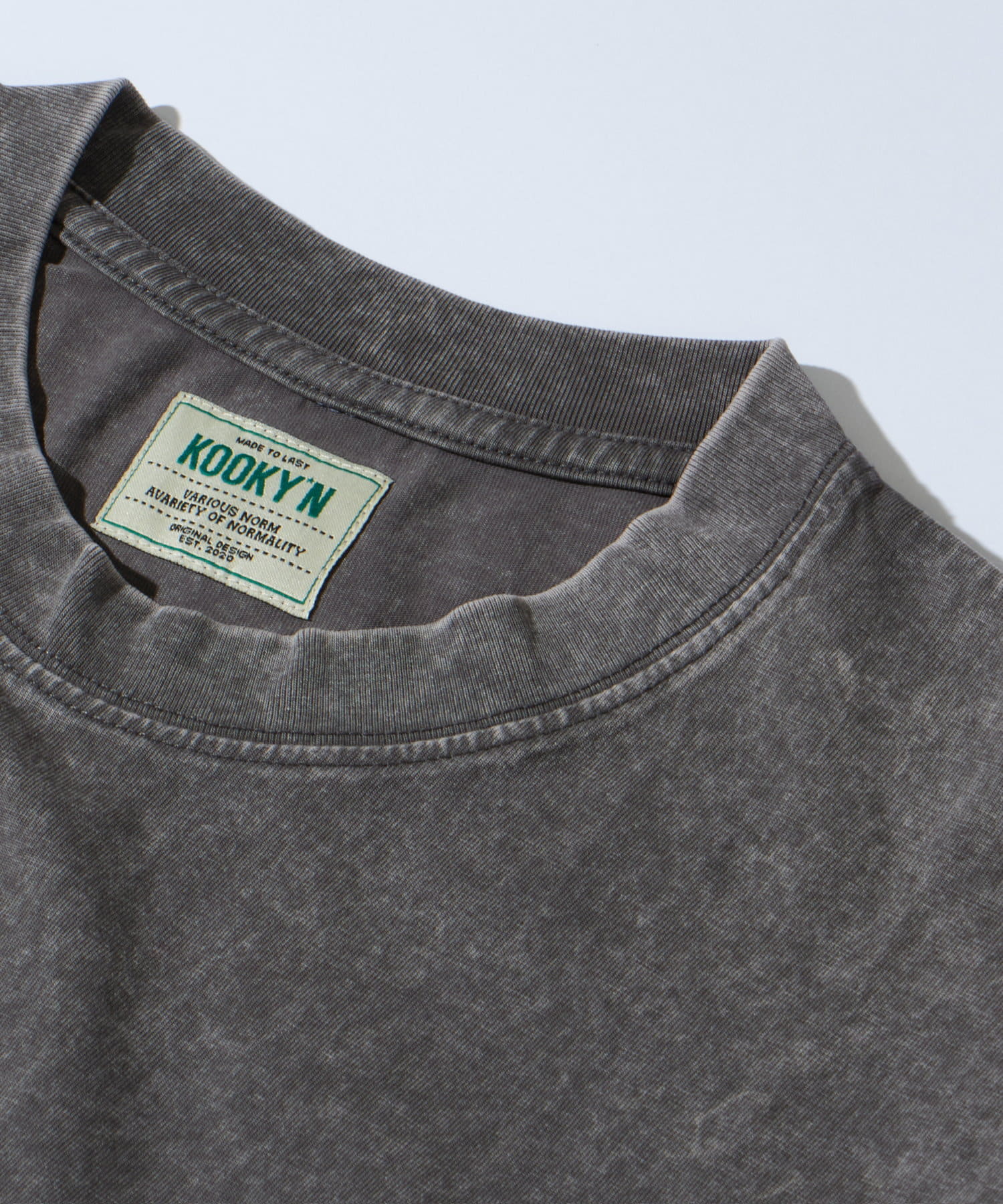 WHO’S WHO gallery(フーズフーギャラリー) 【3サイズ展開】KOOKY'NケミカルウォッシュTEE